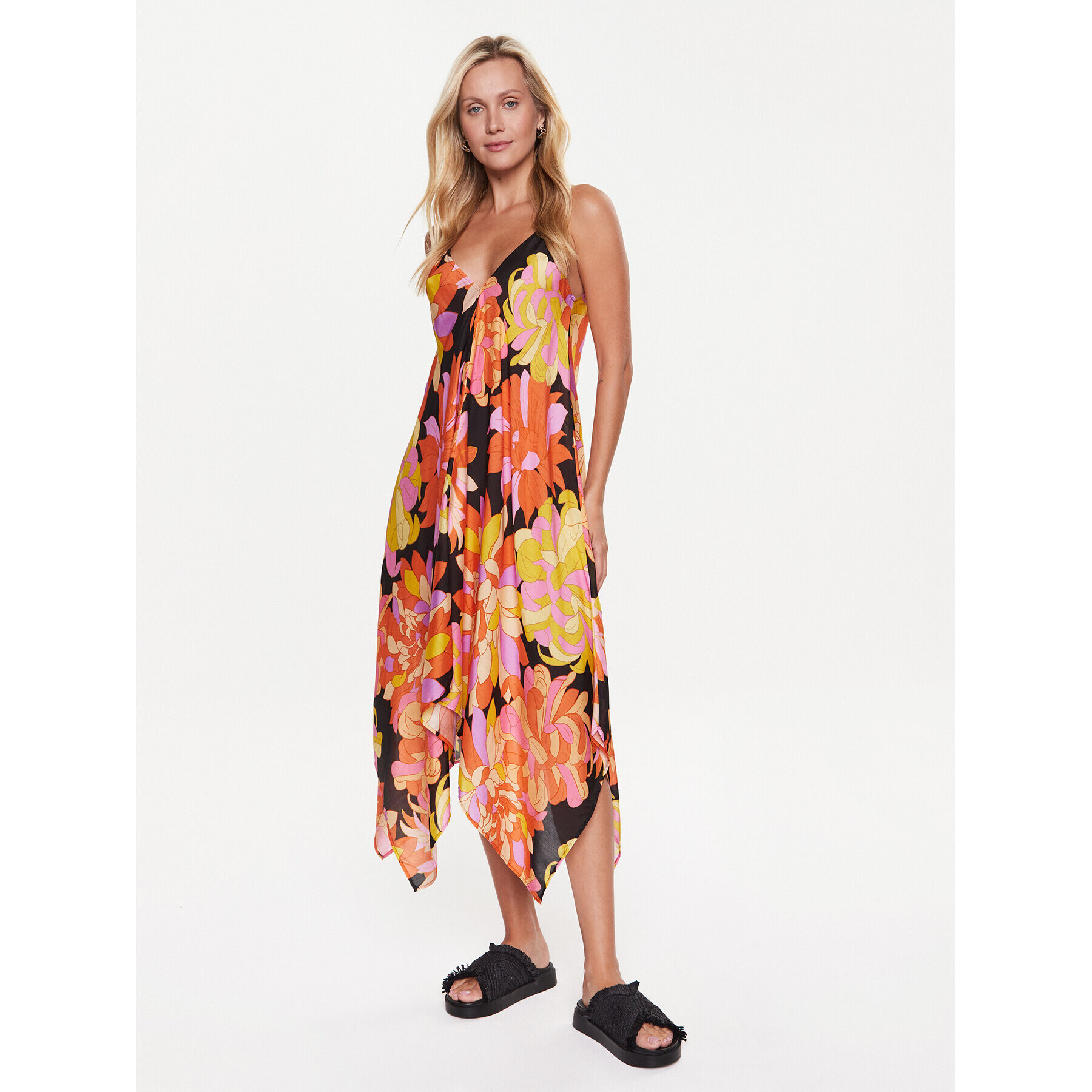 Seafolly Плажна рокля 54926-DR Черен - Pepit.bg