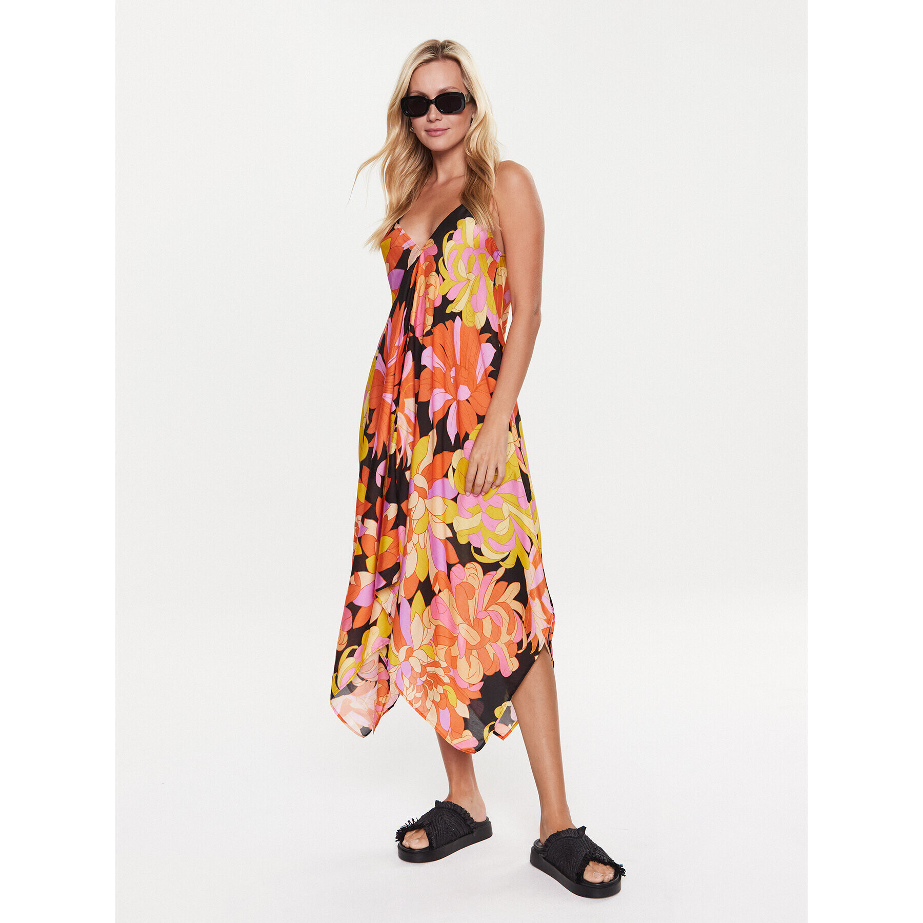 Seafolly Плажна рокля 54926-DR Черен - Pepit.bg