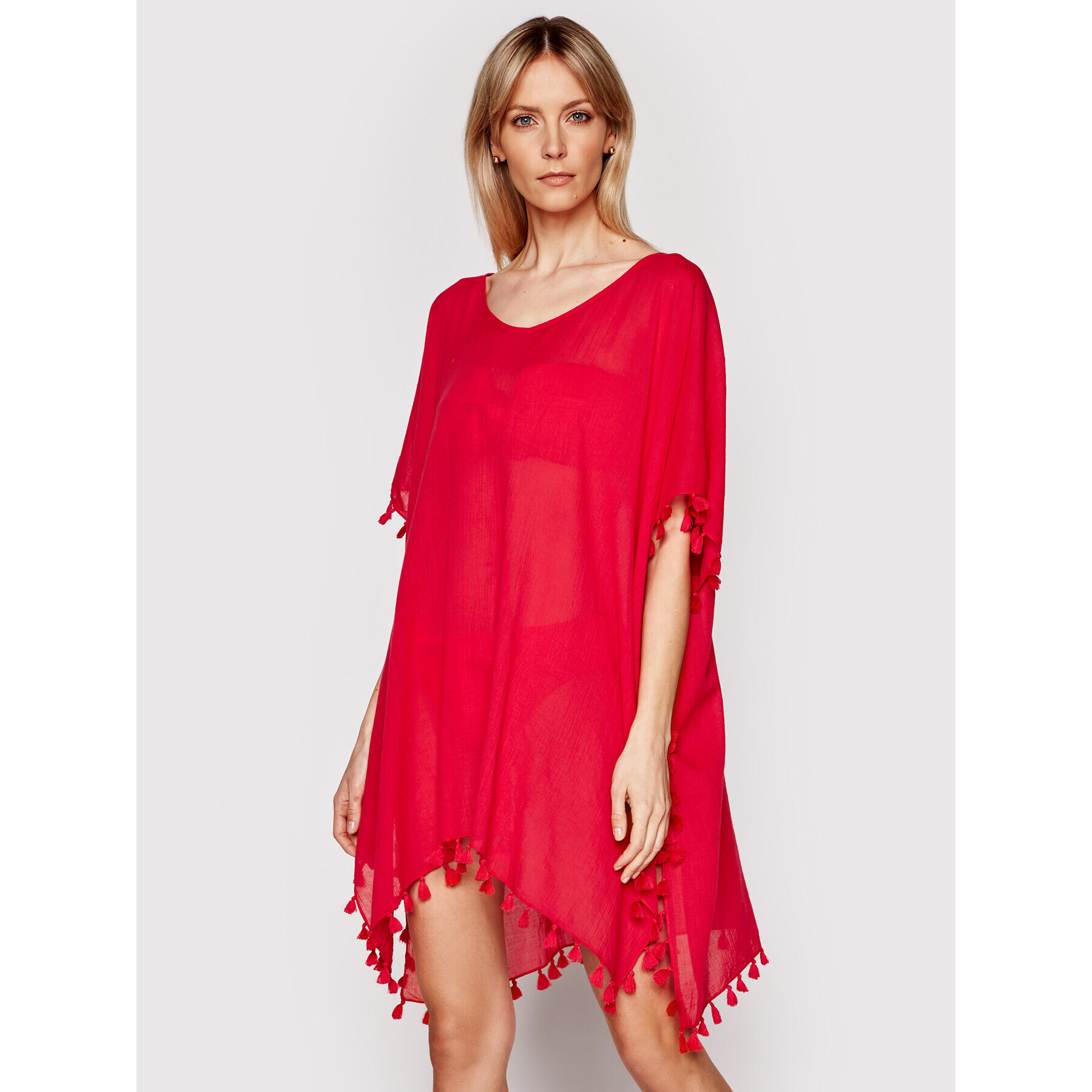 Seafolly Плажна рокля Amnesia 52162 Розов Regular Fit - Pepit.bg