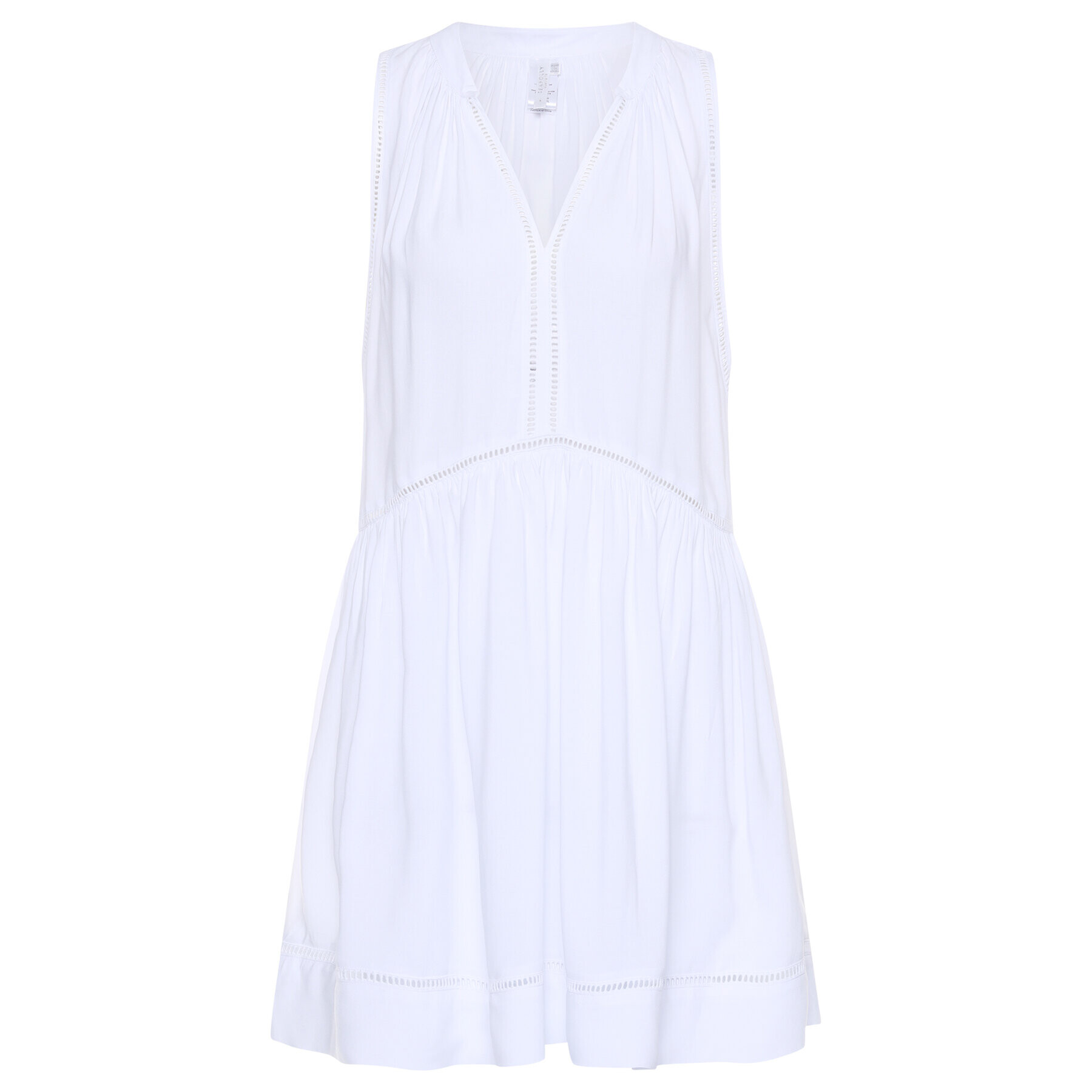 Seafolly Плажна рокля Beach Basics 52931-DR Бял Regular Fit - Pepit.bg