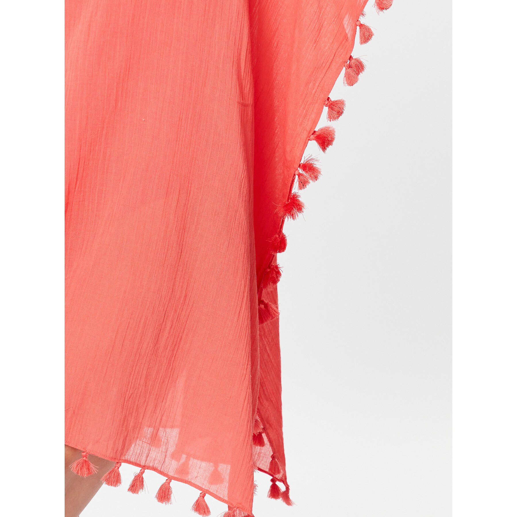 Seafolly Пончо Beachedit 52162 Червен Regular Fit - Pepit.bg
