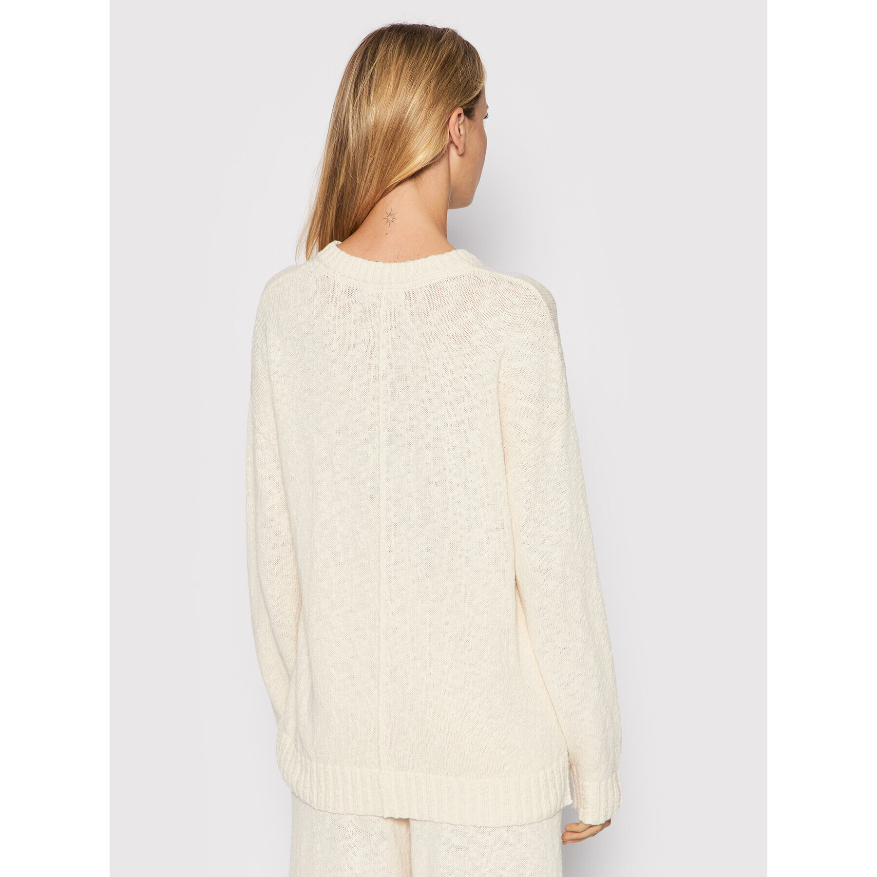 Seafolly Пуловер Boucle 54693-KN Бежов Relaxed Fit - Pepit.bg