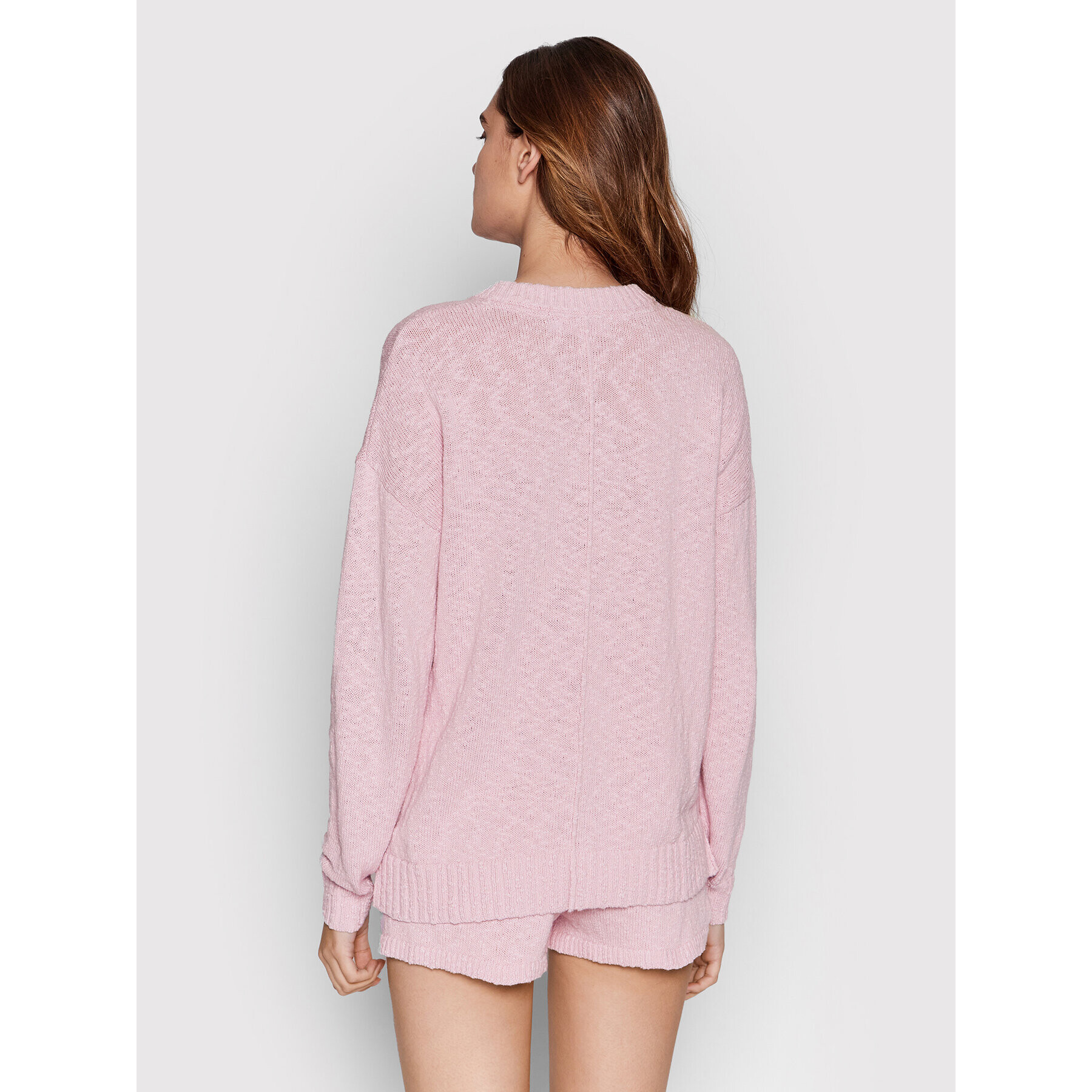 Seafolly Пуловер Boucle 54693-KN Виолетов Relaxed Fit - Pepit.bg