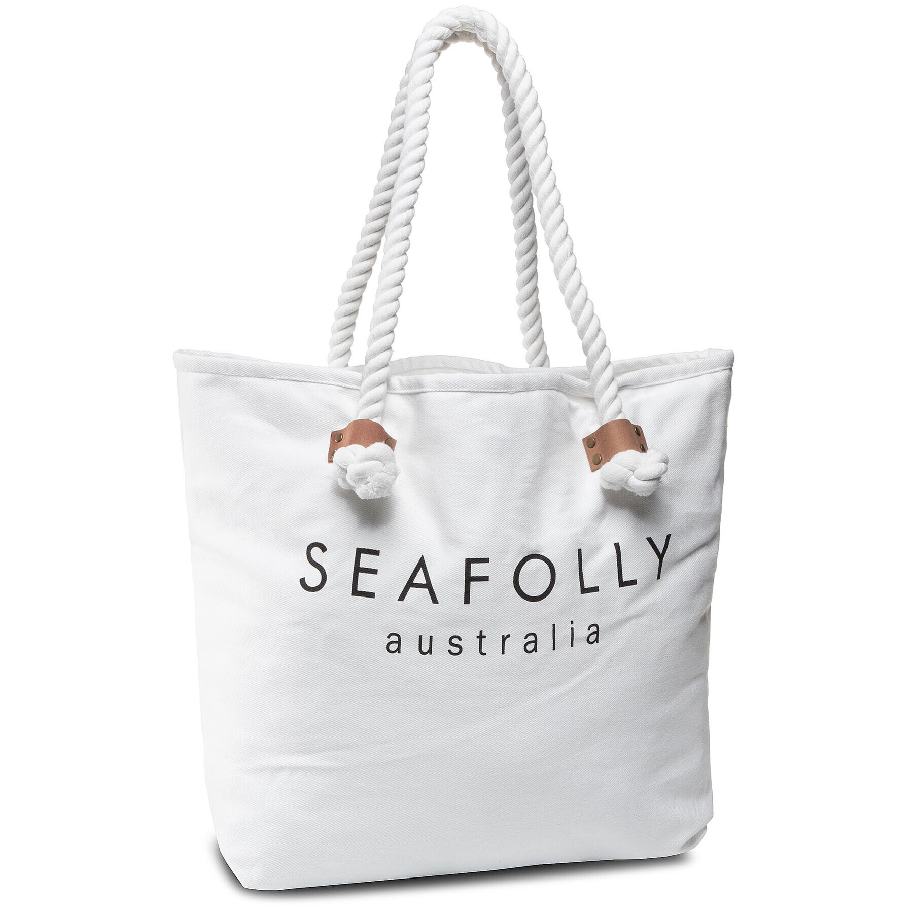 Seafolly Сак Ship Sail Tote 71147-BG Бял - Pepit.bg