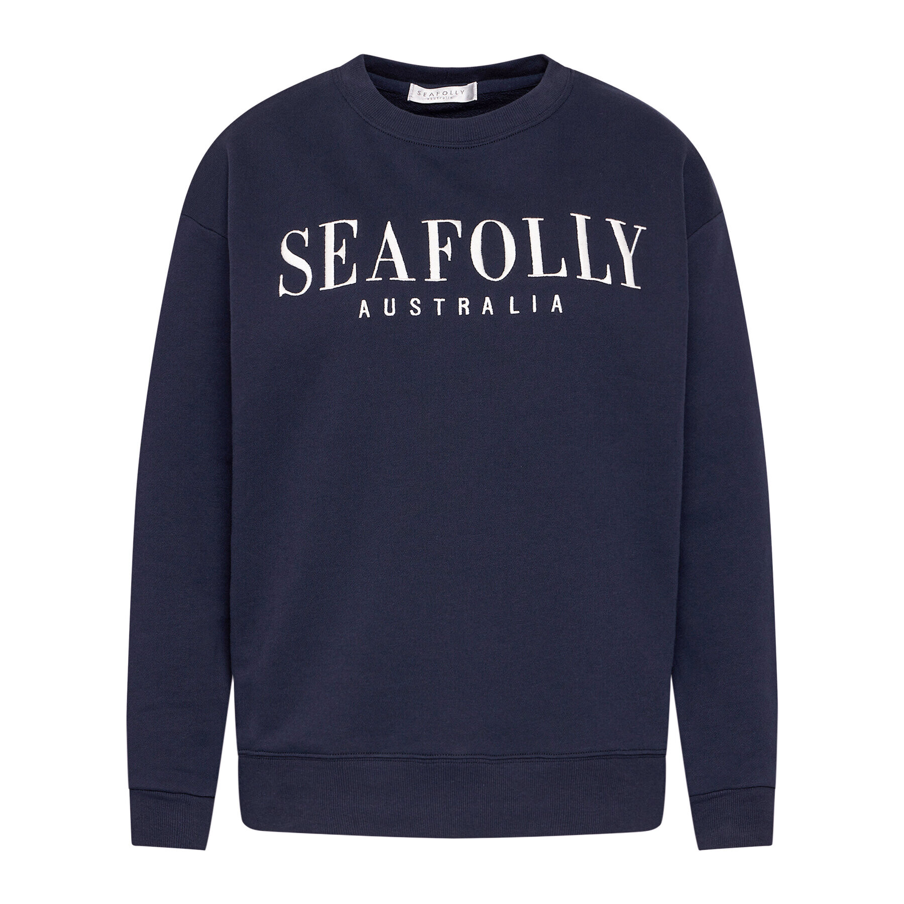 Seafolly Суитшърт Leisure 54569 Тъмносин Regular Fit - Pepit.bg