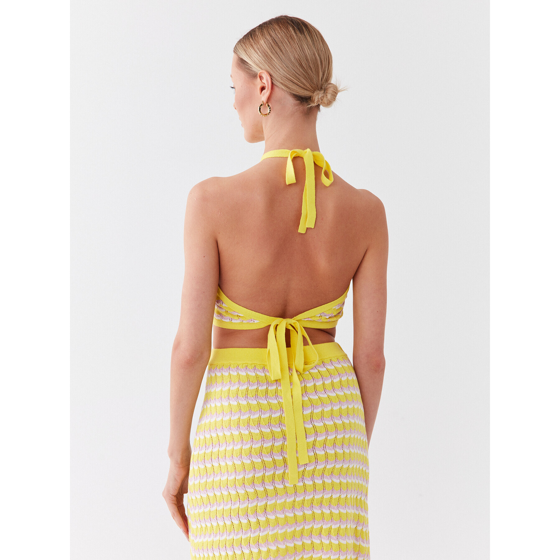 Seafolly топ Pointelle 54927-KN Жълт Slim Fit - Pepit.bg