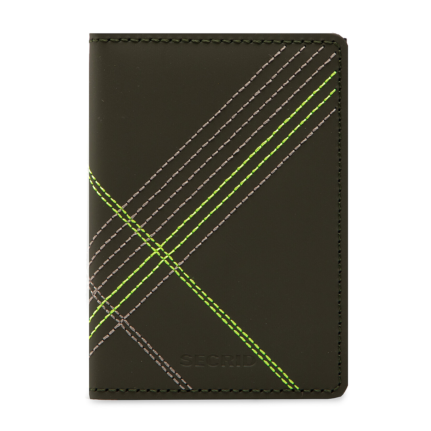 Secrid Малък мъжки портфейл Slimwallet SST Зелен - Pepit.bg