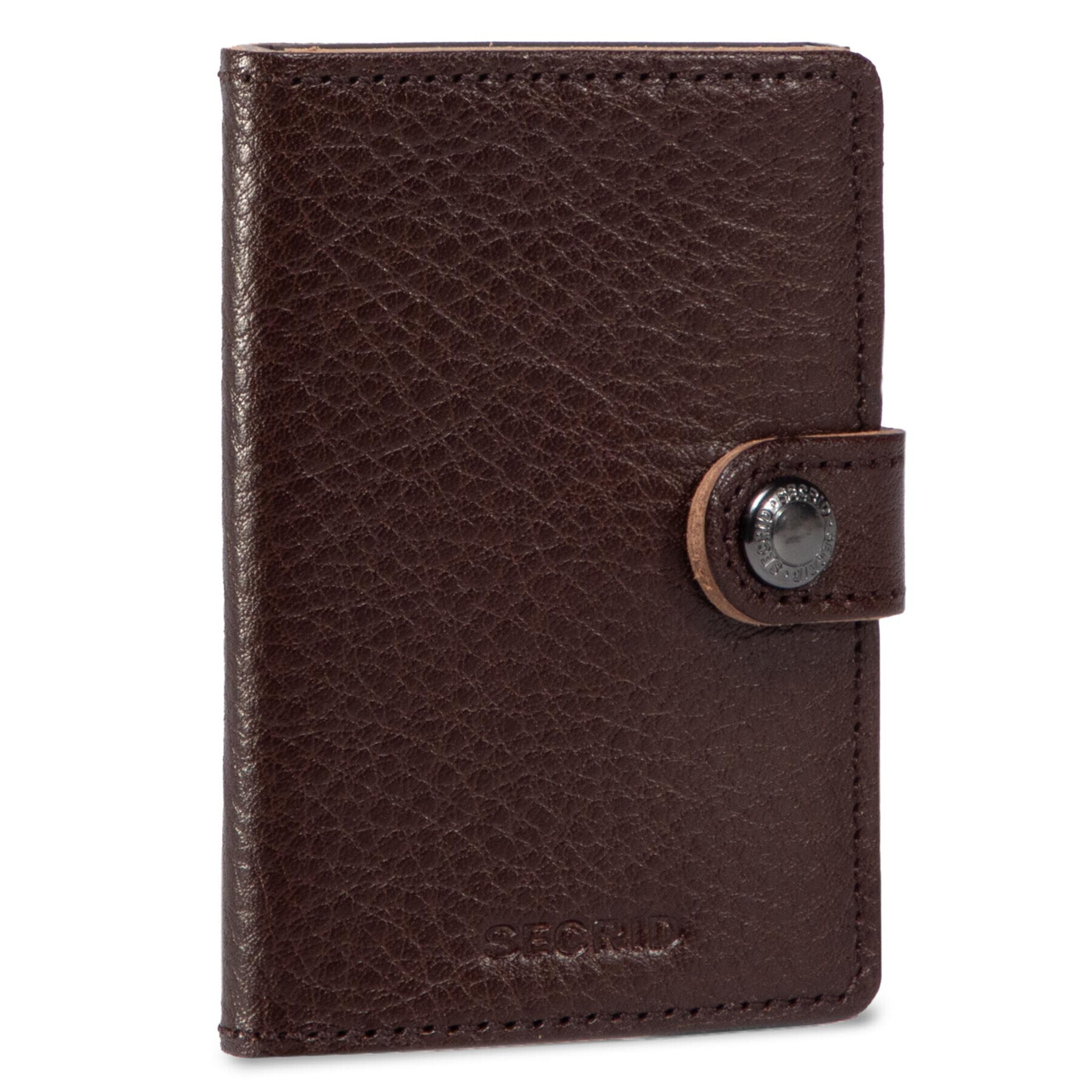 Secrid Малък мъжки портфейл Miniwallet MVg Кафяв - Pepit.bg
