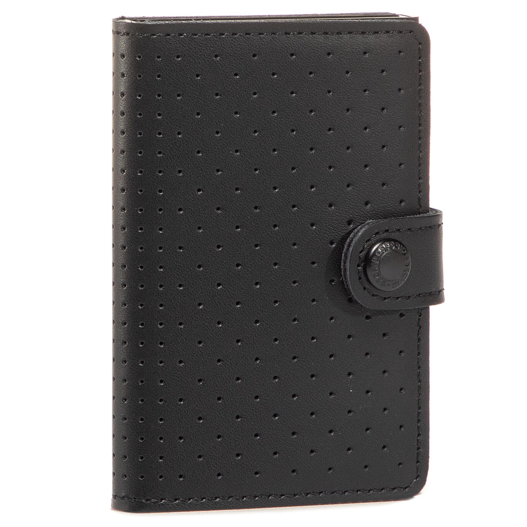 Secrid Малък мъжки портфейл Miniwallet Perforated MPF Черен - Pepit.bg