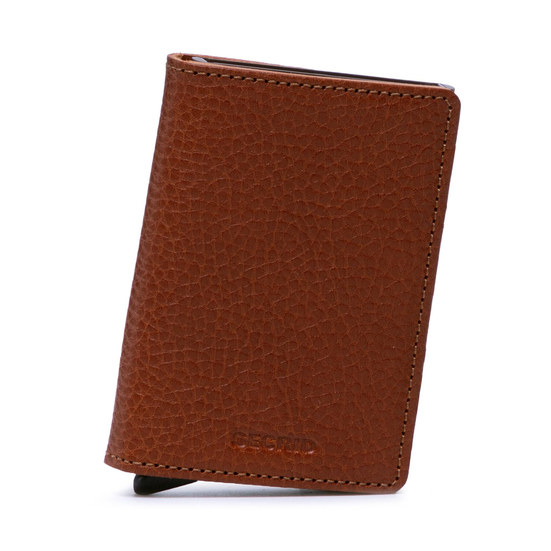 Secrid Малък мъжки портфейл Slimwallet Кафяв - Pepit.bg