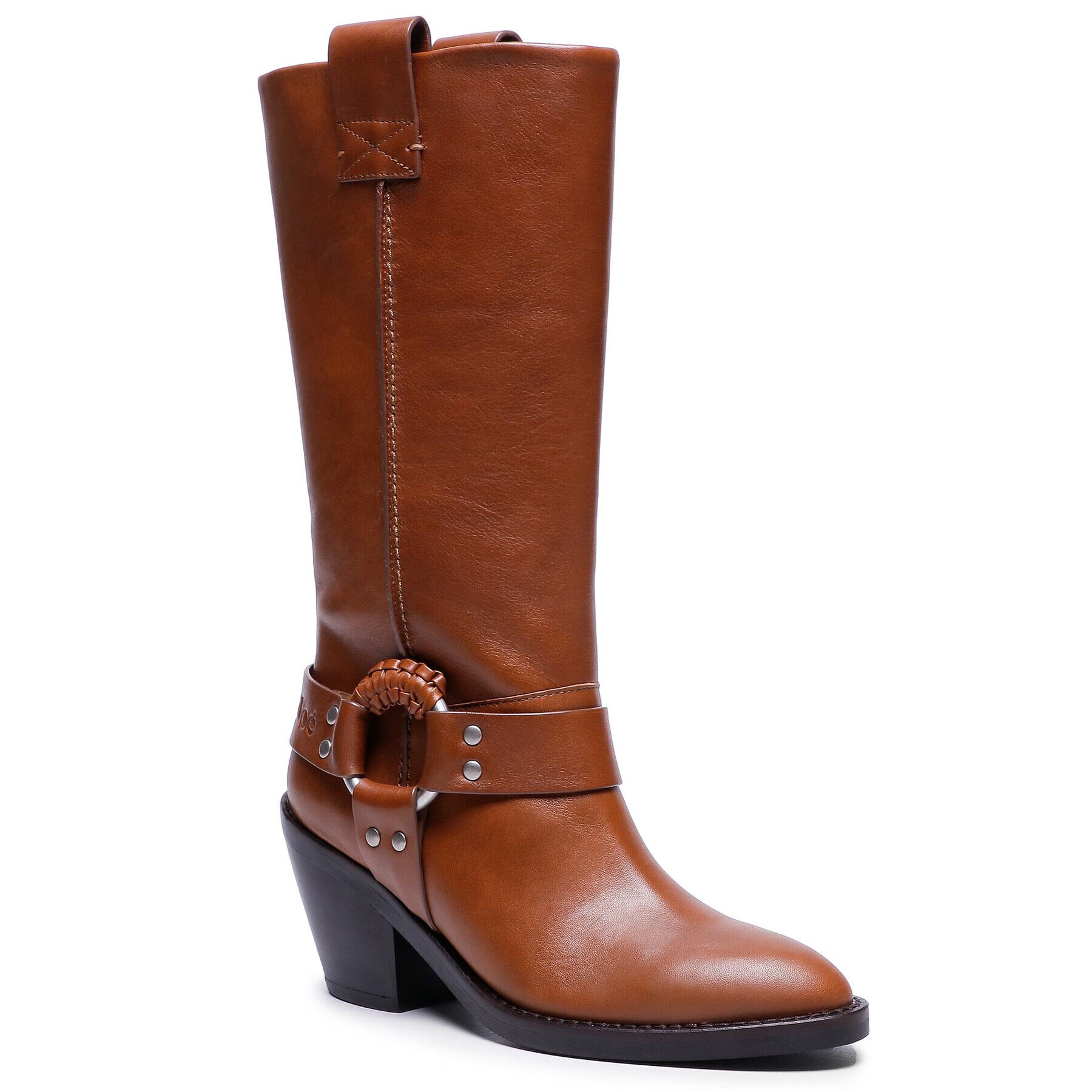 See By Chloé Ботуши SB33026A Кафяв - Pepit.bg