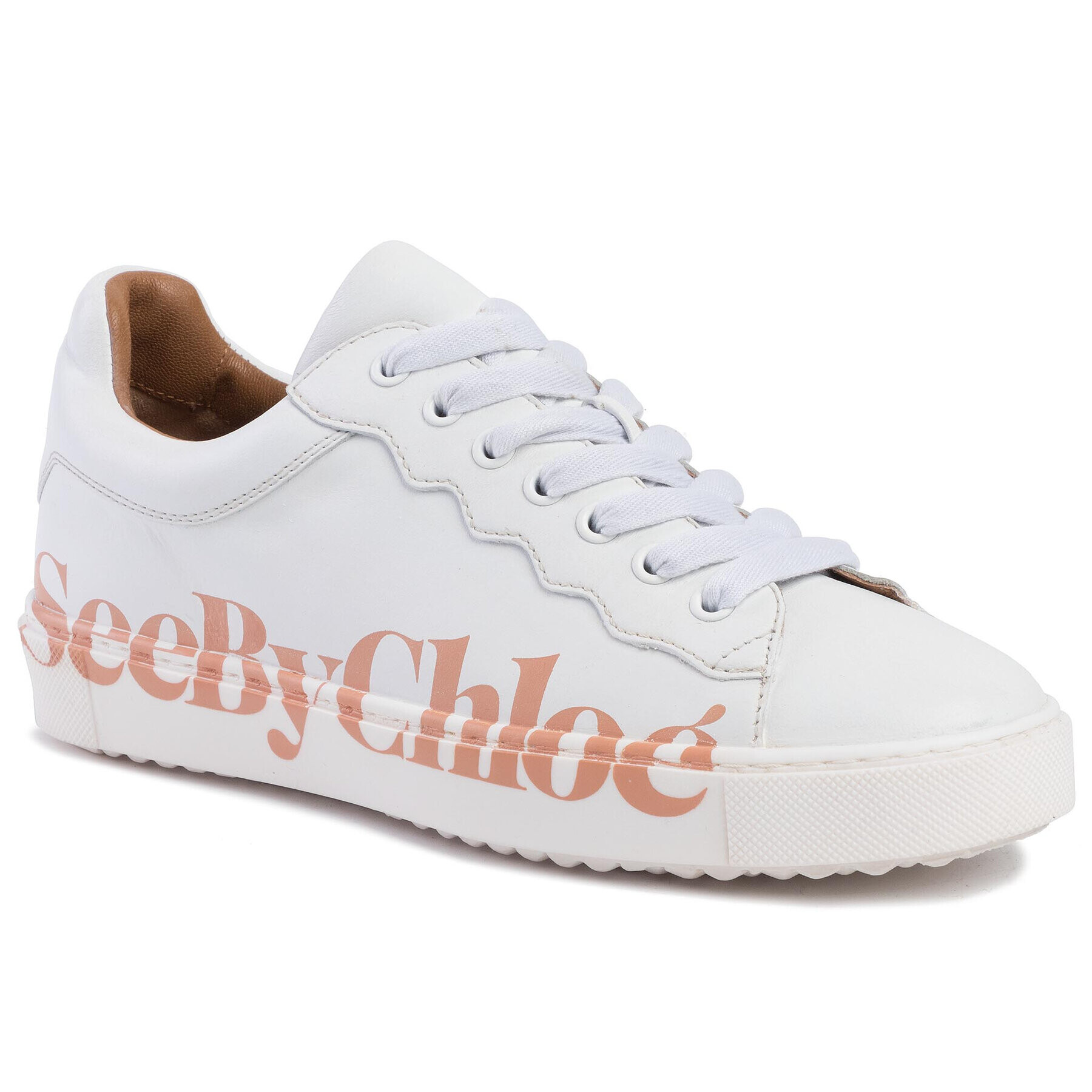 See By Chloé Сникърси SB33125A Бял - Pepit.bg