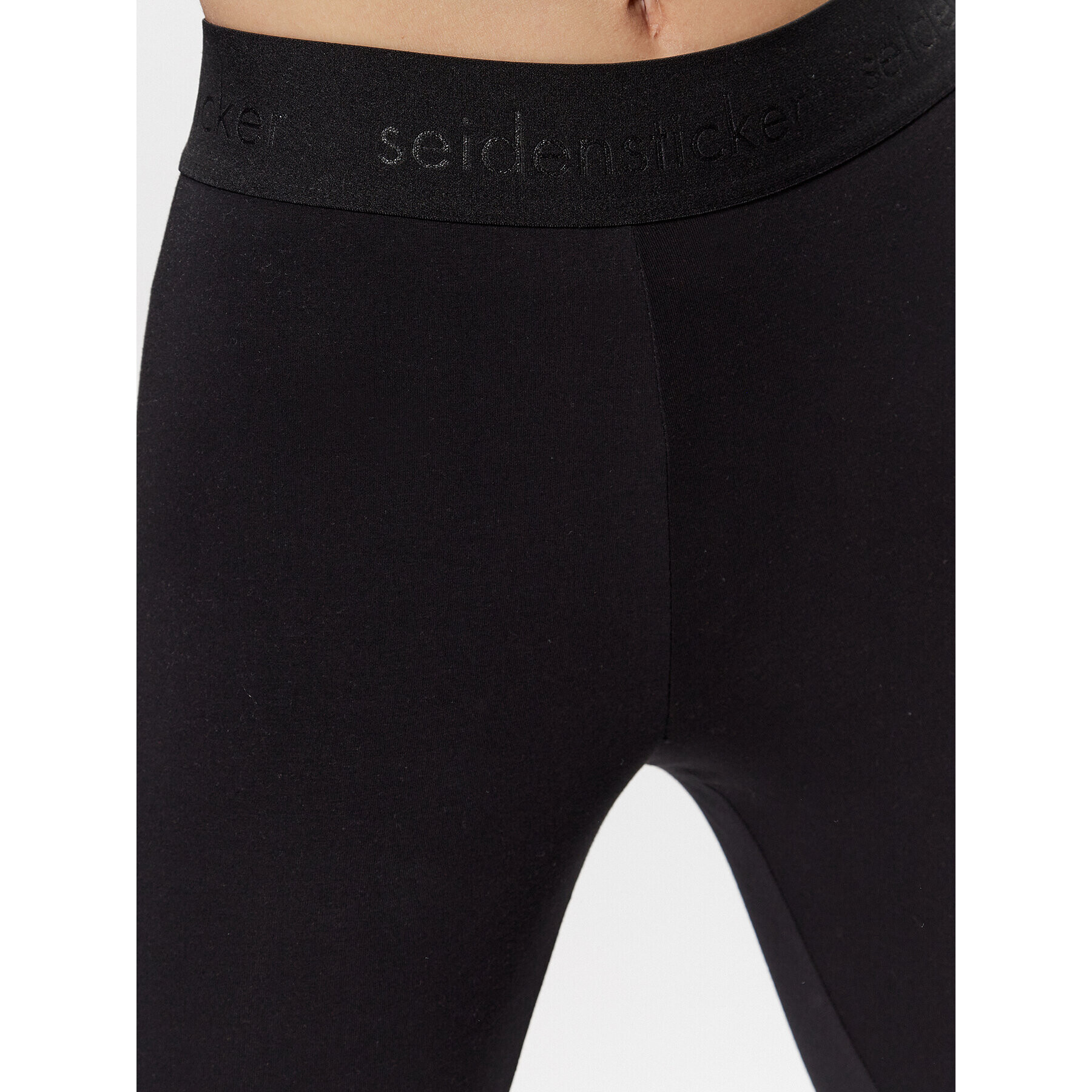 Seidensticker Клин Classic Jersey Leggings Черен Active Fit - Pepit.bg