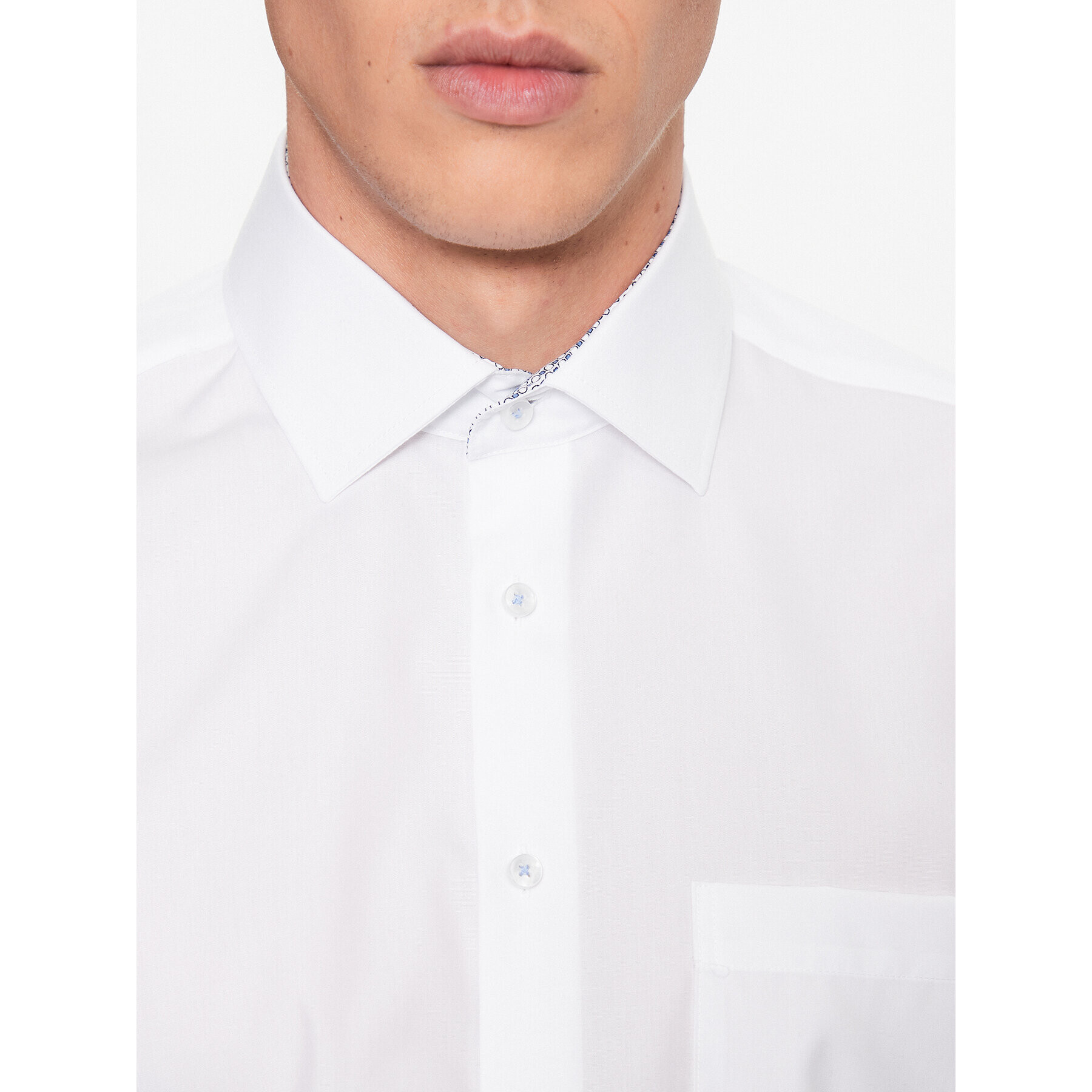 Seidensticker Риза 01.153480 Бял Regular Fit - Pepit.bg
