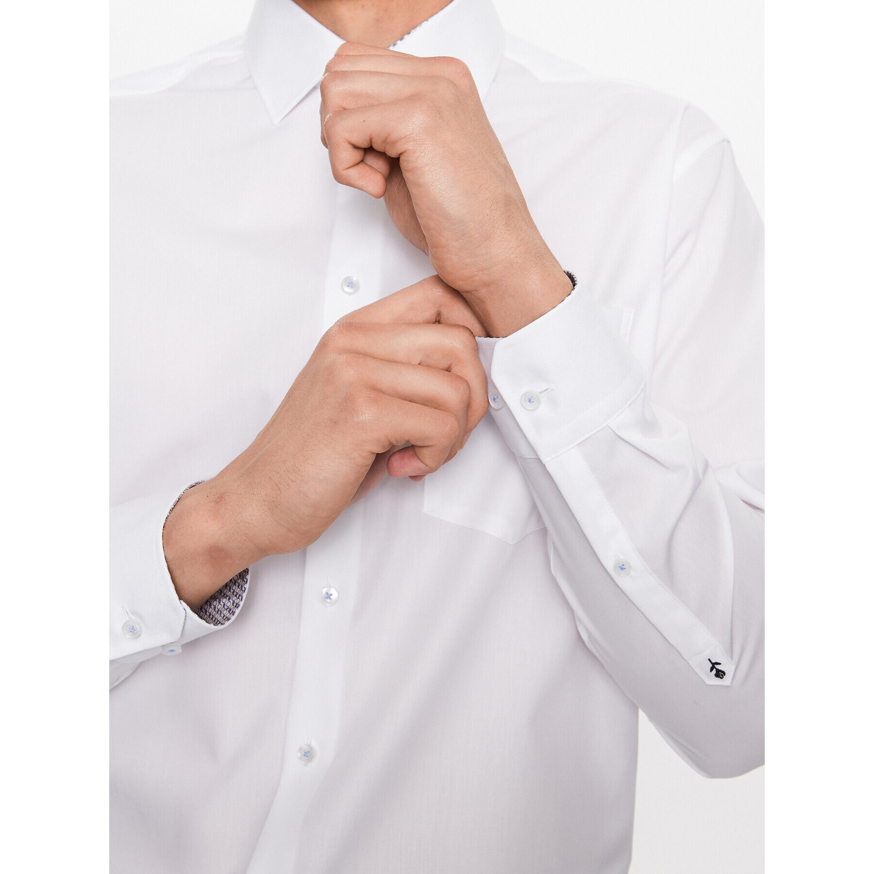Seidensticker Риза 01.153480 Бял Regular Fit - Pepit.bg
