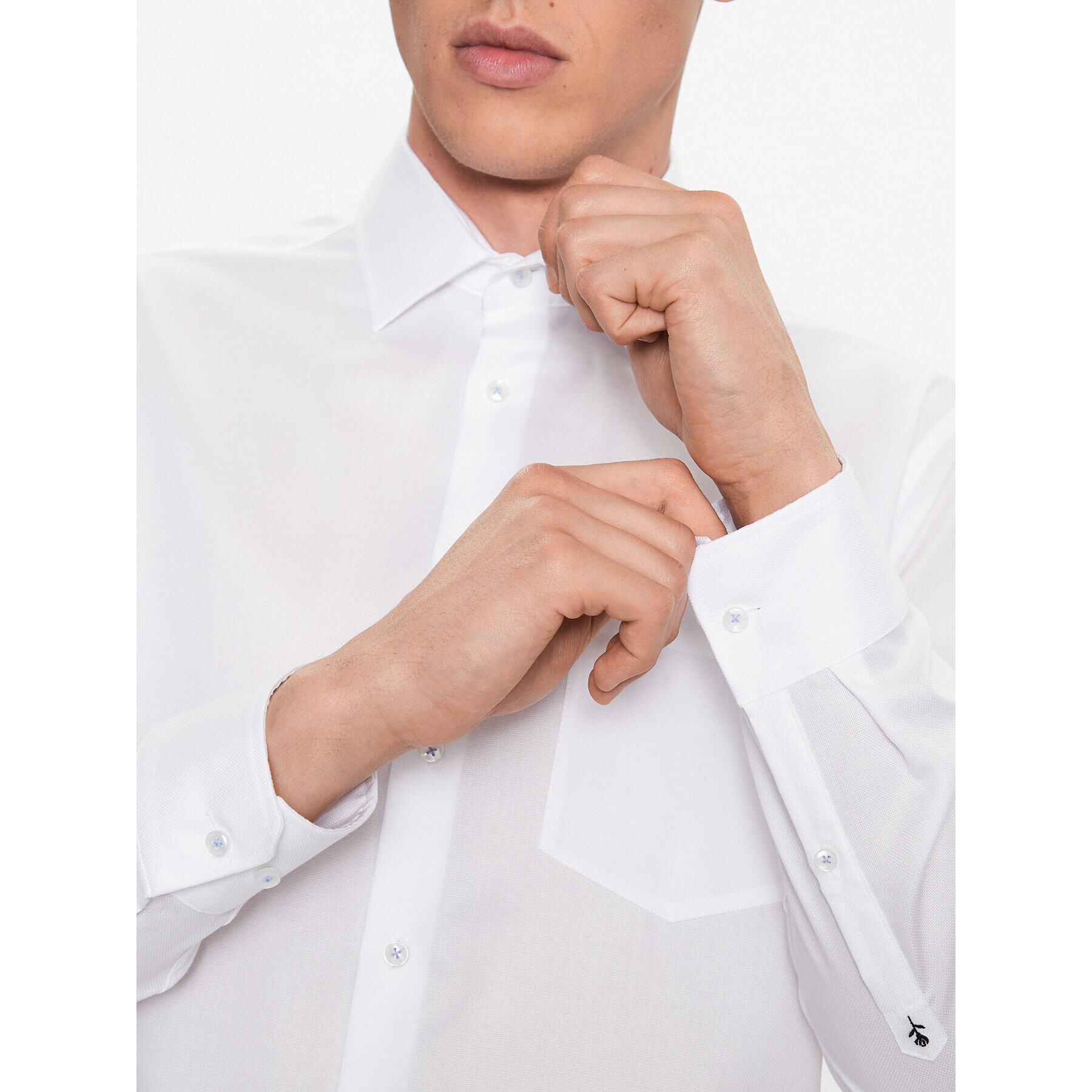 Seidensticker Риза 01.153730 Бял Regular Fit - Pepit.bg