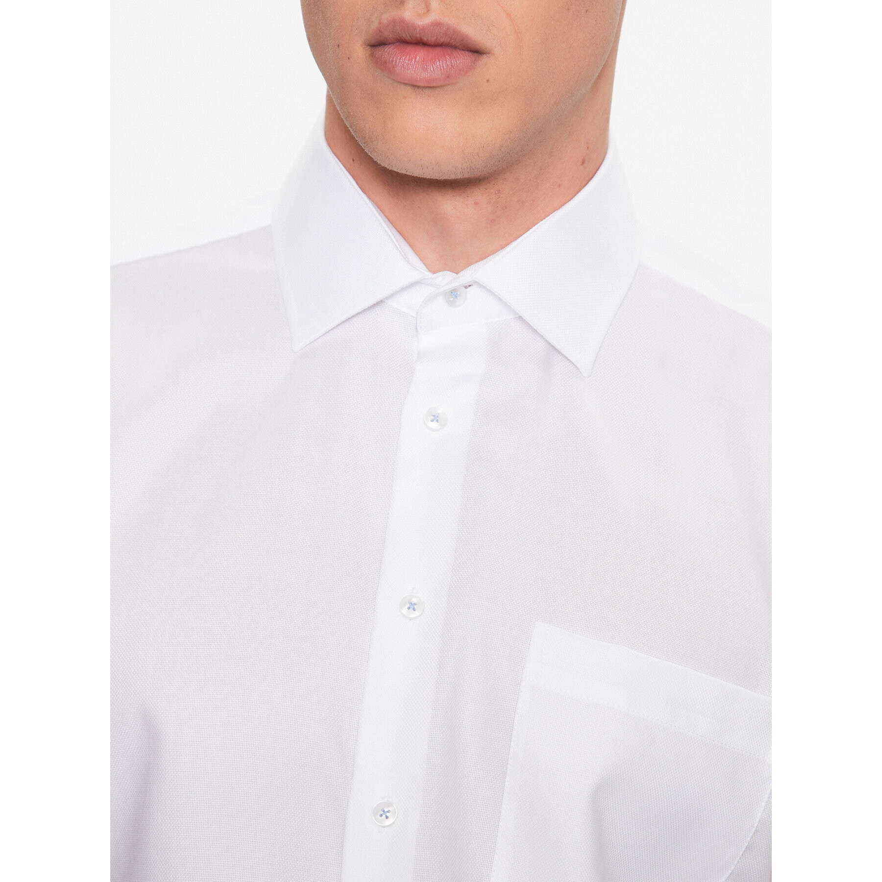 Seidensticker Риза 01.153730 Бял Regular Fit - Pepit.bg