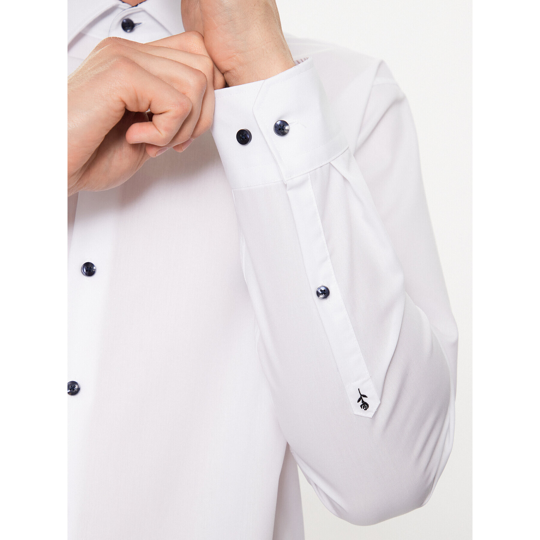 Seidensticker Риза 01.293690 Бял Shaped Fit - Pepit.bg