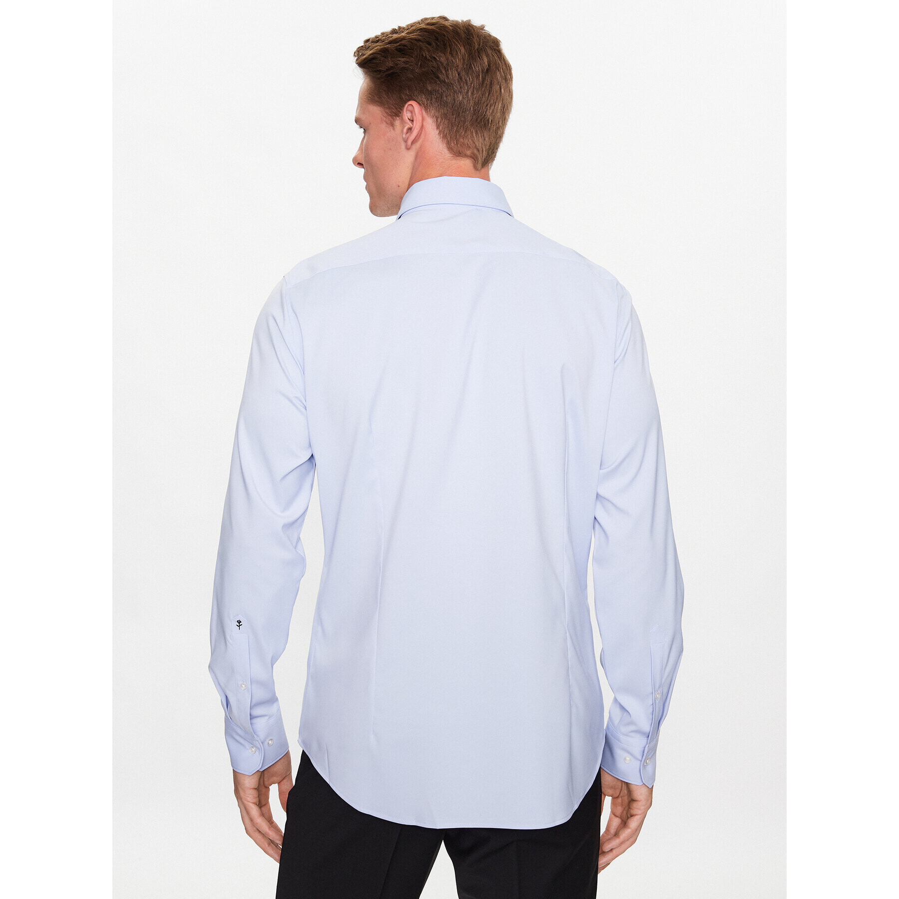 Seidensticker Риза 01.641180 Син Slim Fit - Pepit.bg