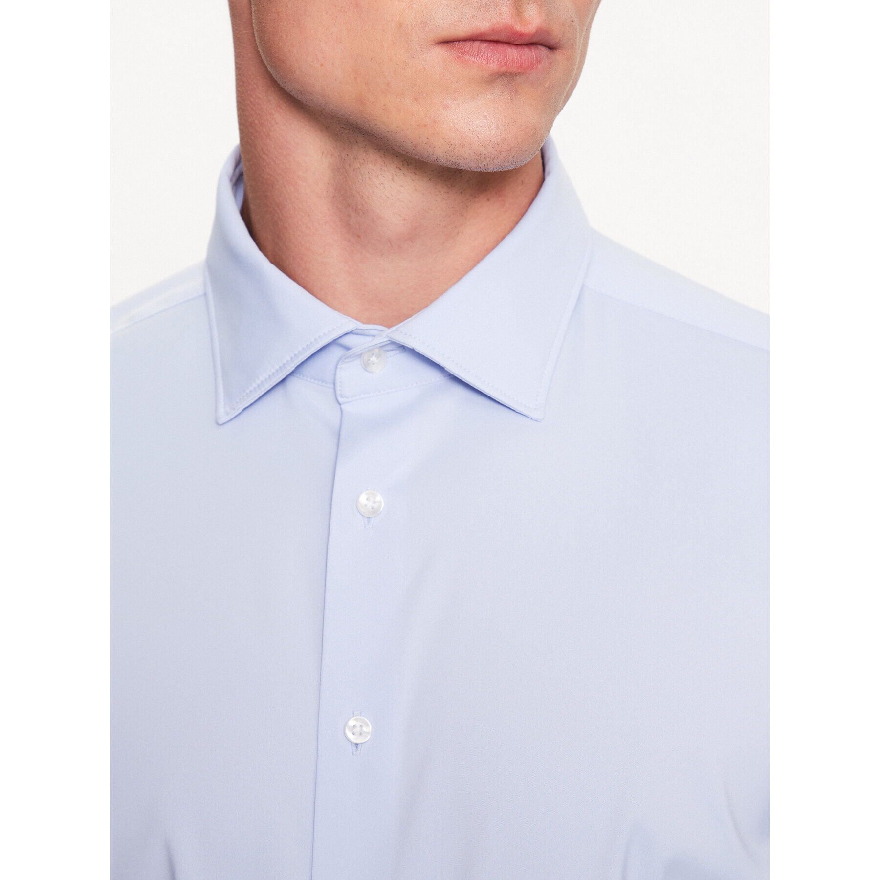 Seidensticker Риза 01.641180 Син Slim Fit - Pepit.bg