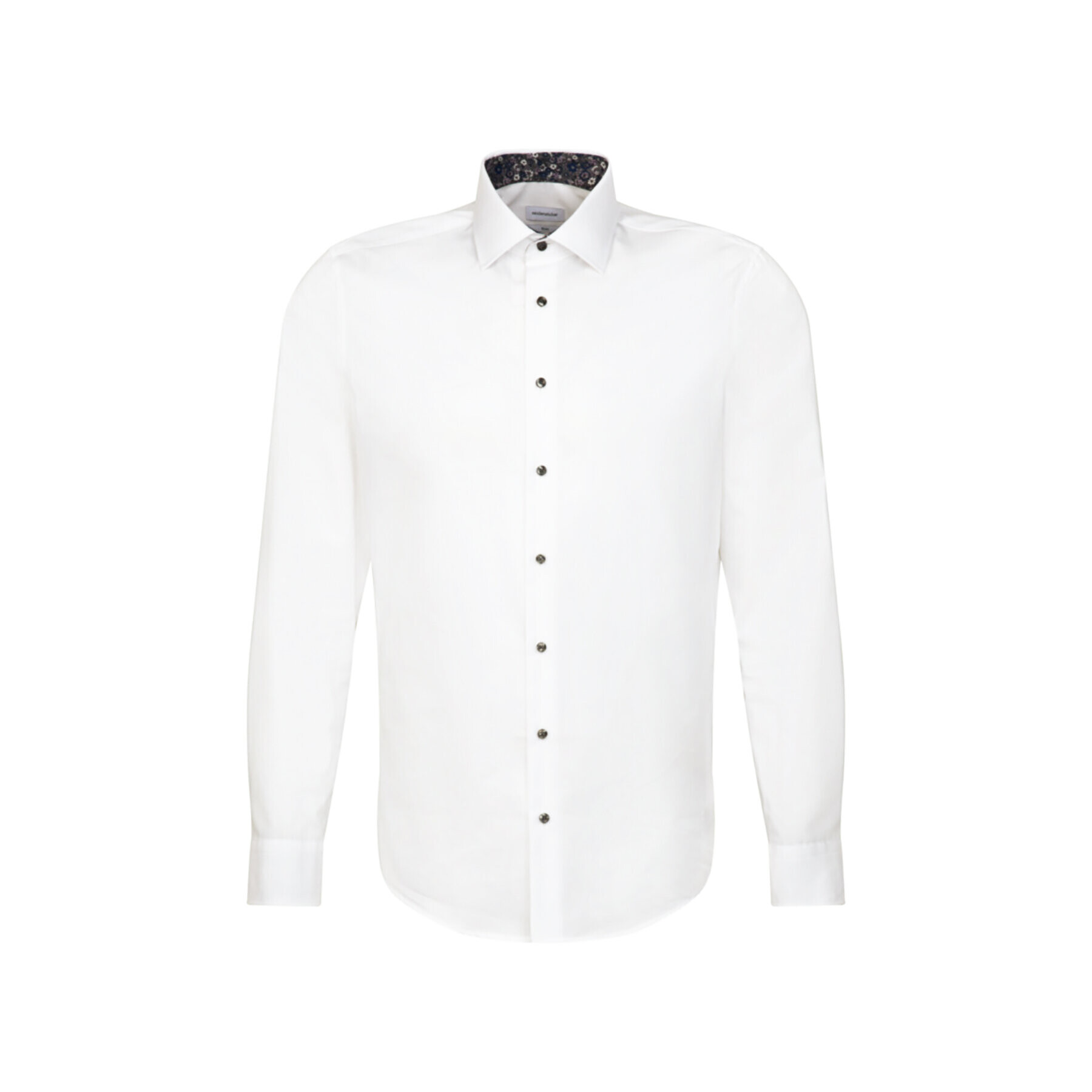 Seidensticker Риза 01.642970 Бял Slim Fit - Pepit.bg