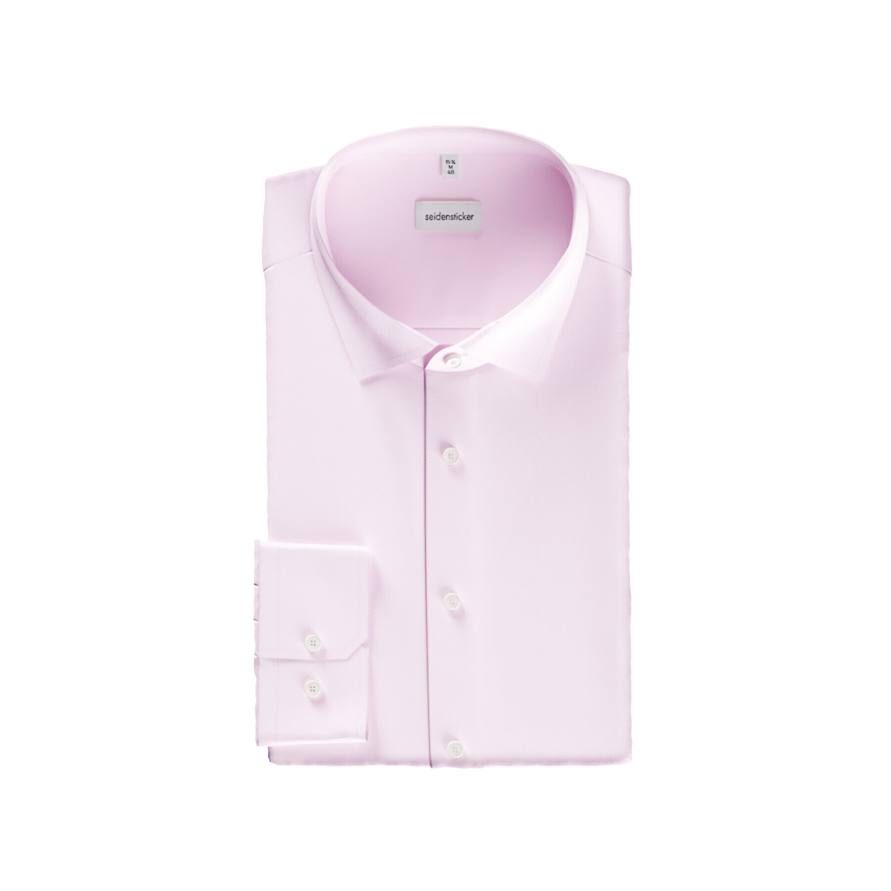 Seidensticker Риза 01.653690 Розов Slim Fit - Pepit.bg