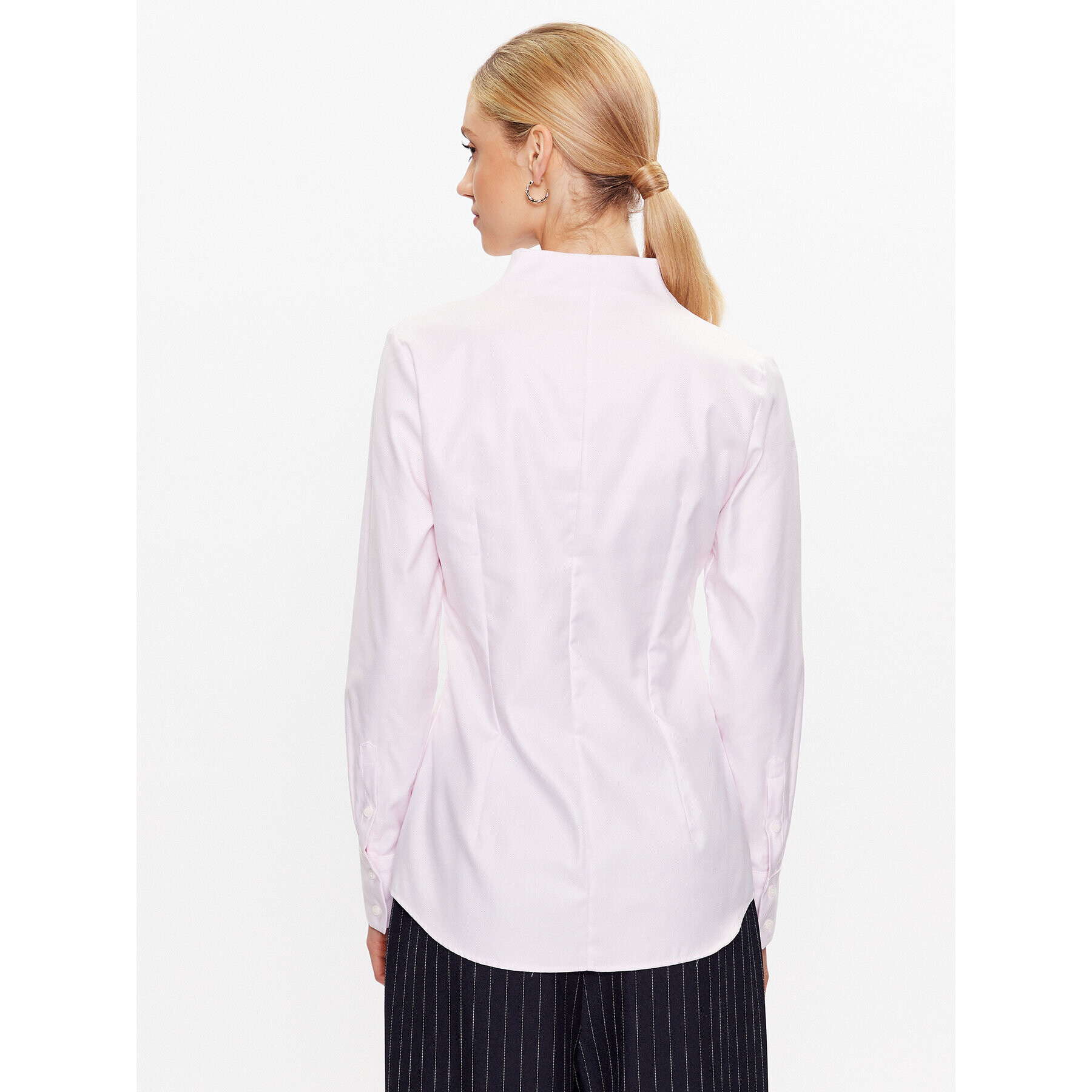 Seidensticker Риза 60.080644 Розов Slim Fit - Pepit.bg