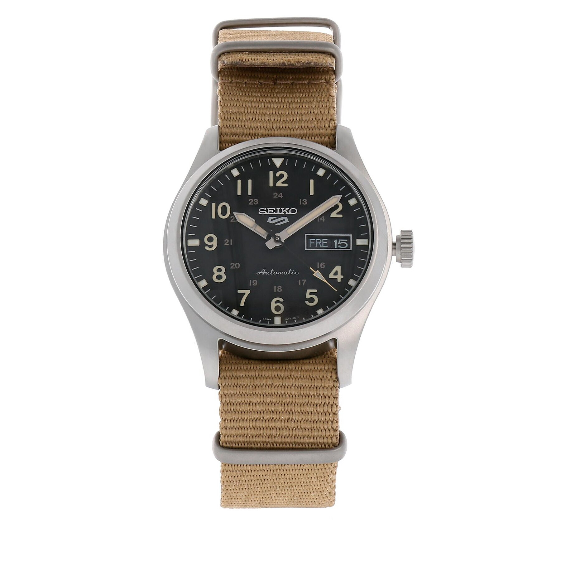 Seiko Часовник 5 Sports Automatic SRPG35K1 Кафяв - Pepit.bg