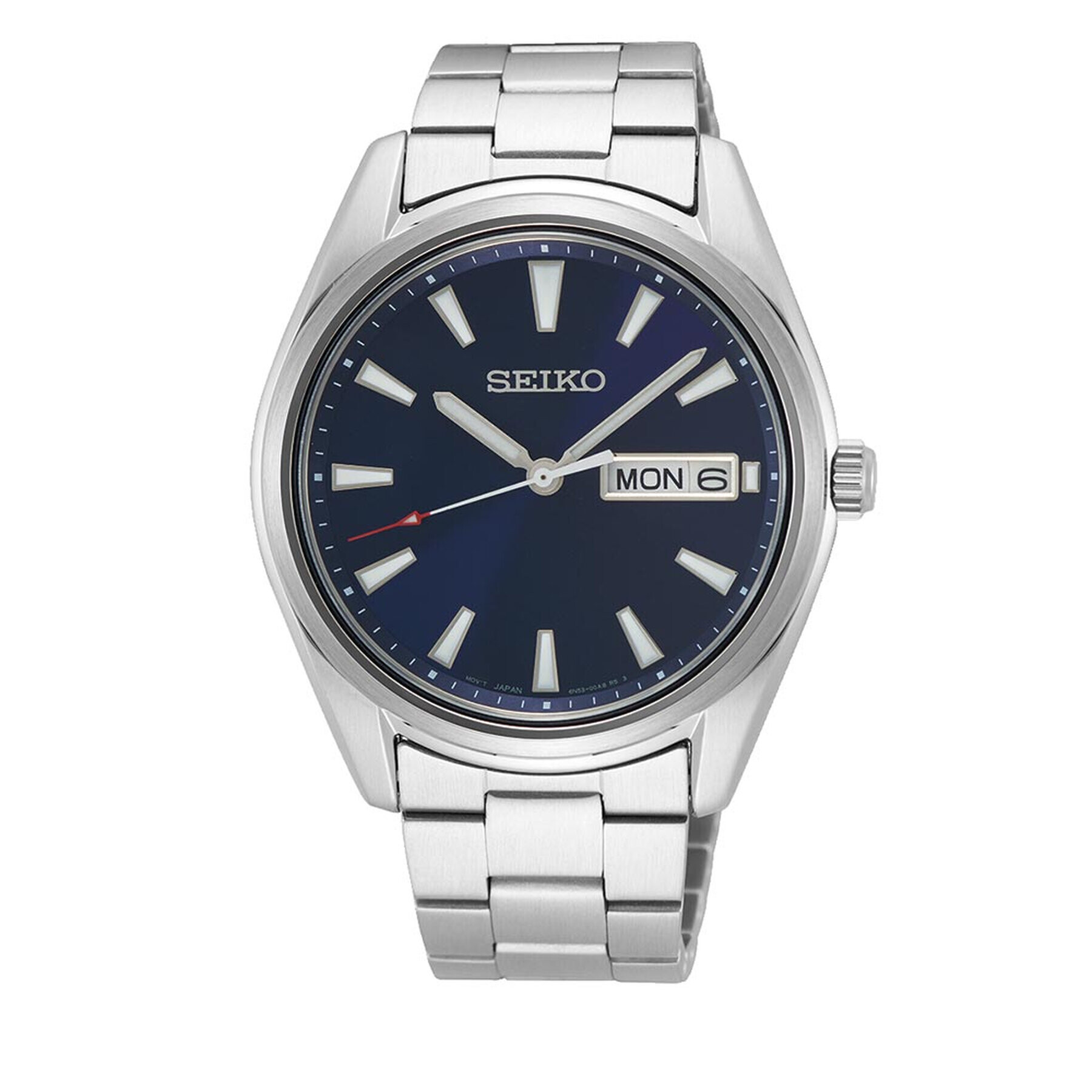 Seiko Часовник Classic Quartz SUR341P1 Сребрист - Pepit.bg