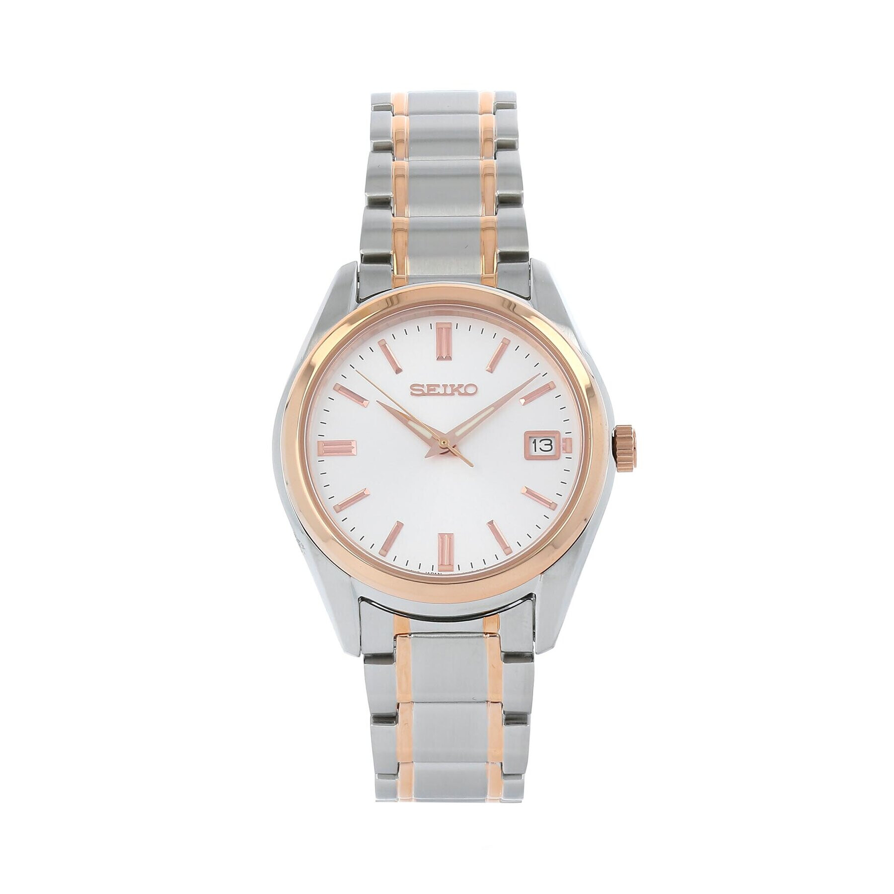 Seiko Часовник Classic SUR322P1 Сребрист - Pepit.bg