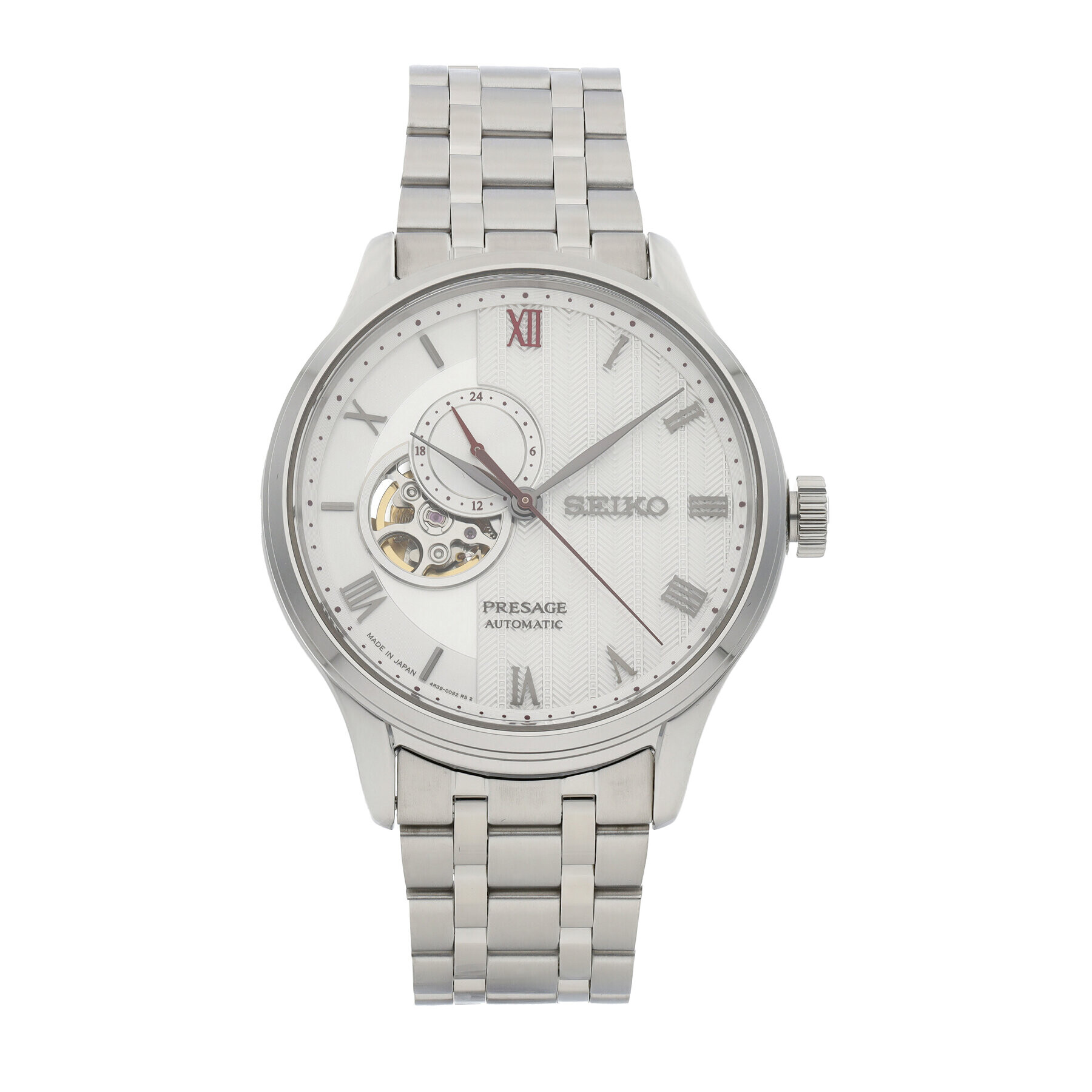Seiko Часовник Presage SSA443J1 Сребрист - Pepit.bg