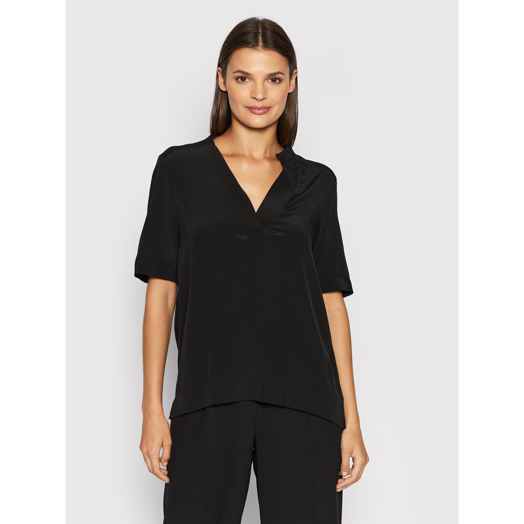 Selected Femme Блуза Ella 16072933 Черен Regular Fit - Pepit.bg
