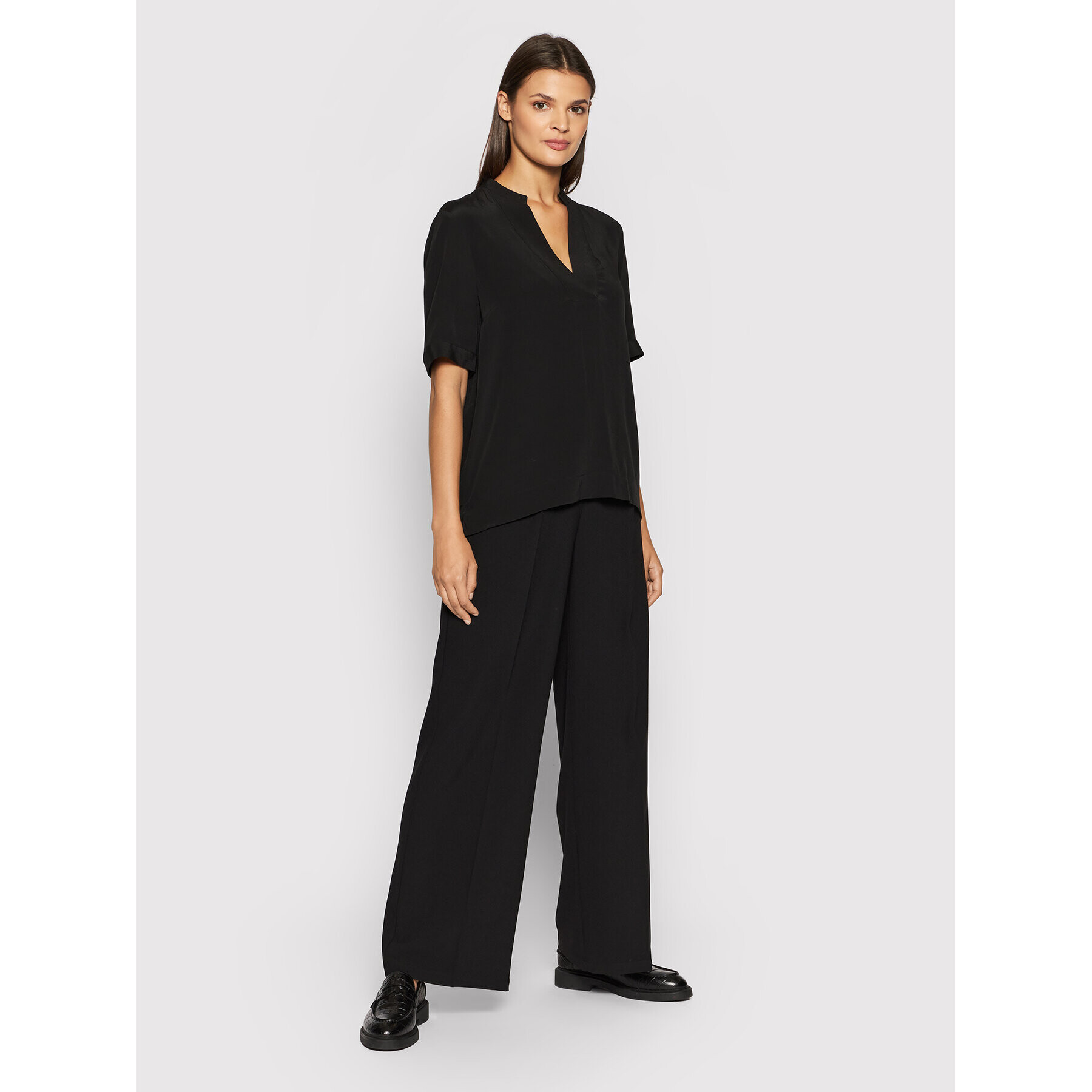 Selected Femme Блуза Ella 16072933 Черен Regular Fit - Pepit.bg