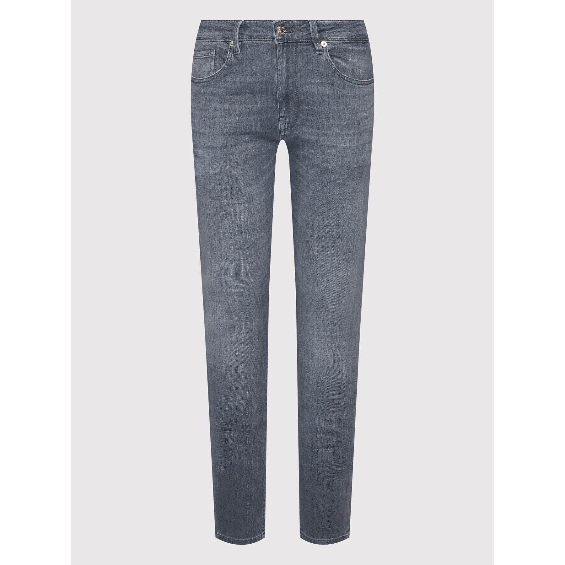 Selected Homme Дънки Leon 16083065 Сив Slim Fit - Pepit.bg