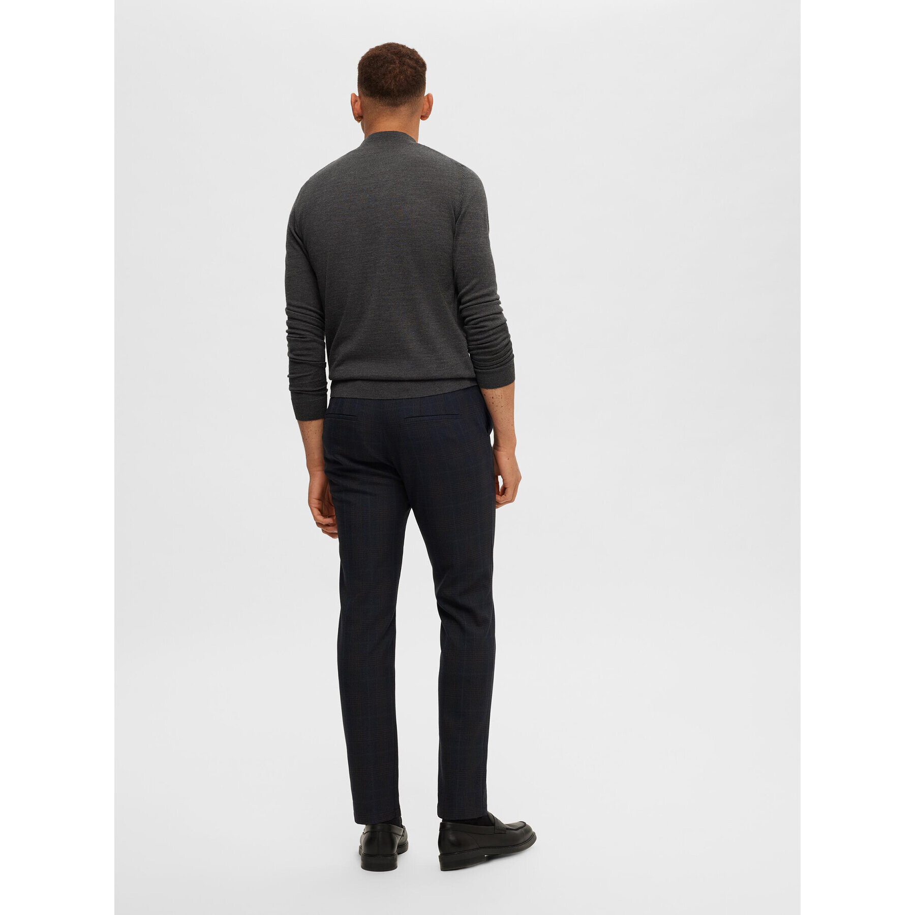 Selected Homme Поло 16090148 Сив Regular Fit - Pepit.bg