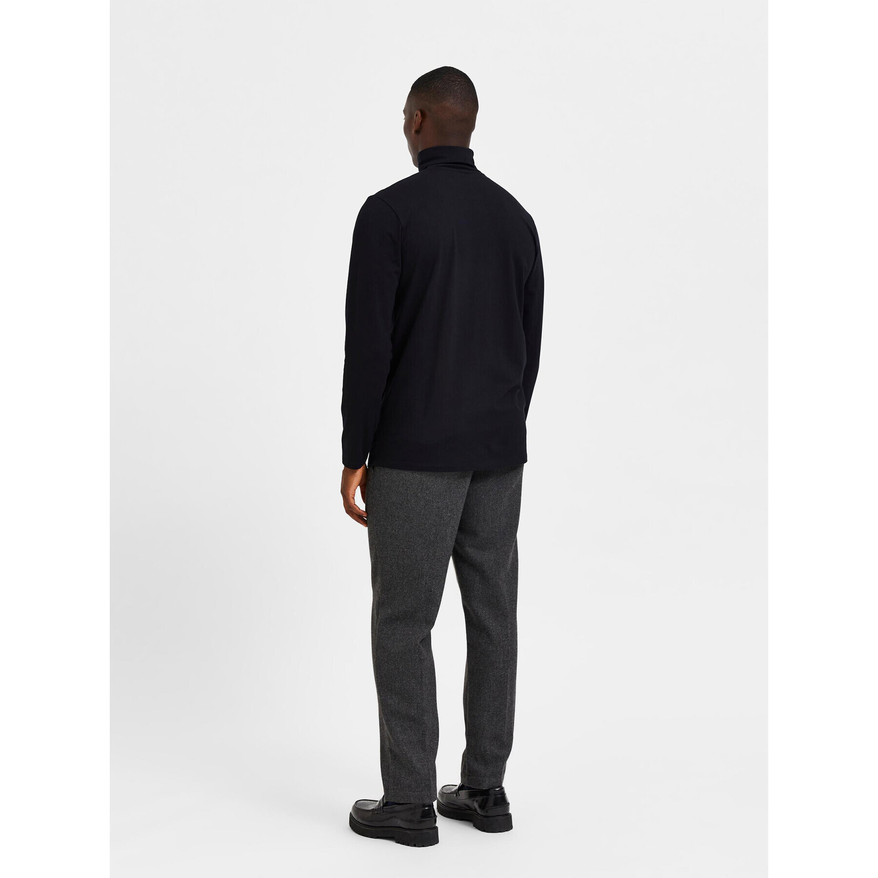 Selected Homme Поло Rory 16081962 Черен Regular Fit - Pepit.bg