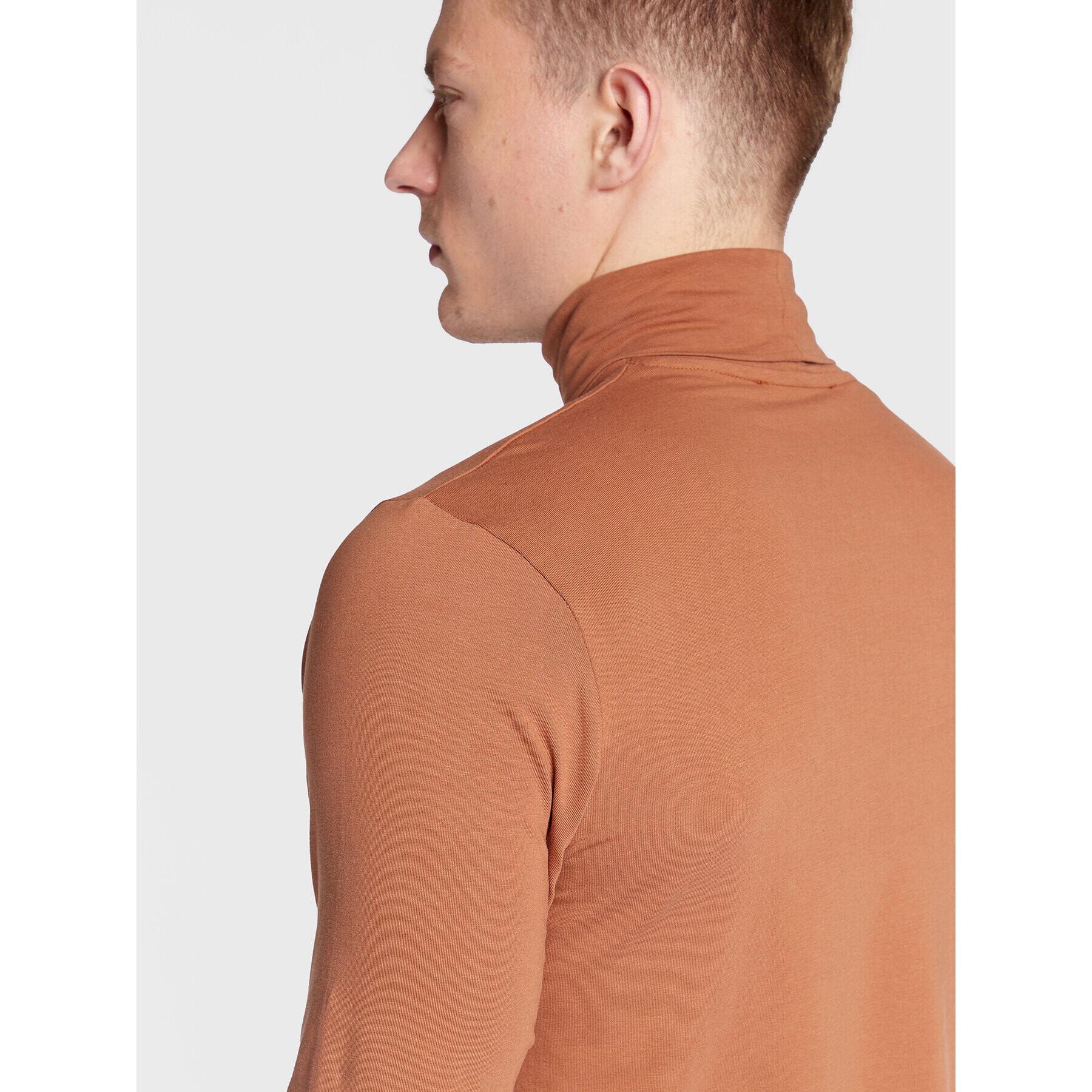 Selected Homme Поло Rory 16081962 Кафяв Regular Fit - Pepit.bg