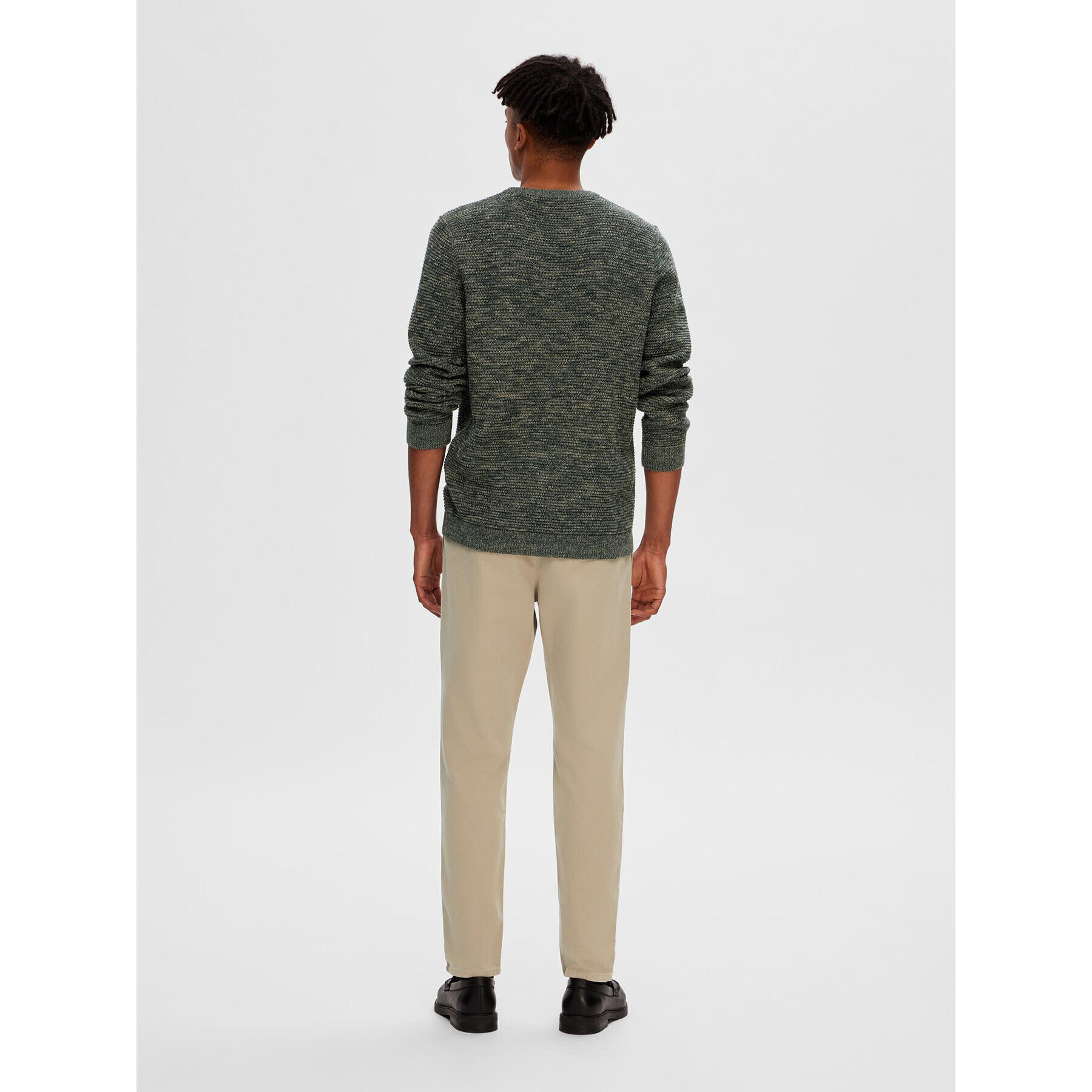 Selected Homme Пуловер 16059390 Зелен Regular Fit - Pepit.bg