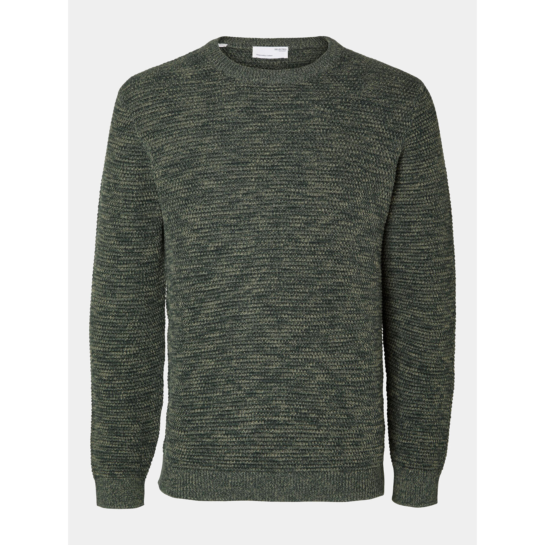Selected Homme Пуловер 16059390 Зелен Regular Fit - Pepit.bg
