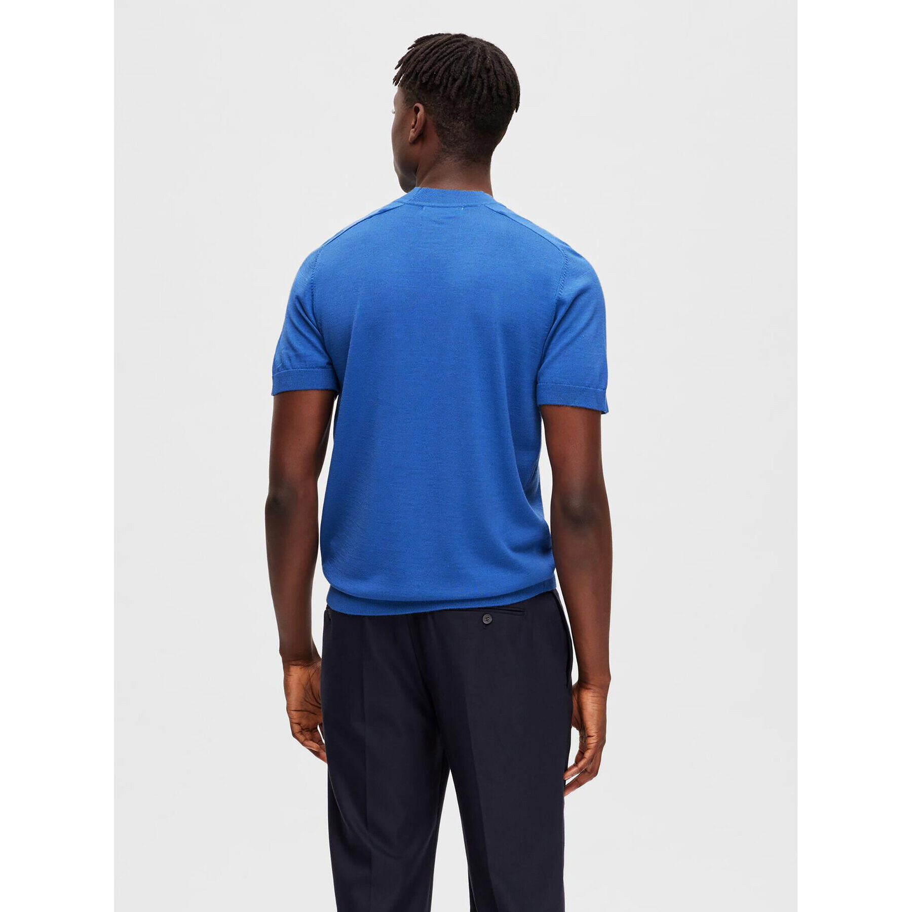 Selected Homme Пуловер 16088646 Син Regular Fit - Pepit.bg