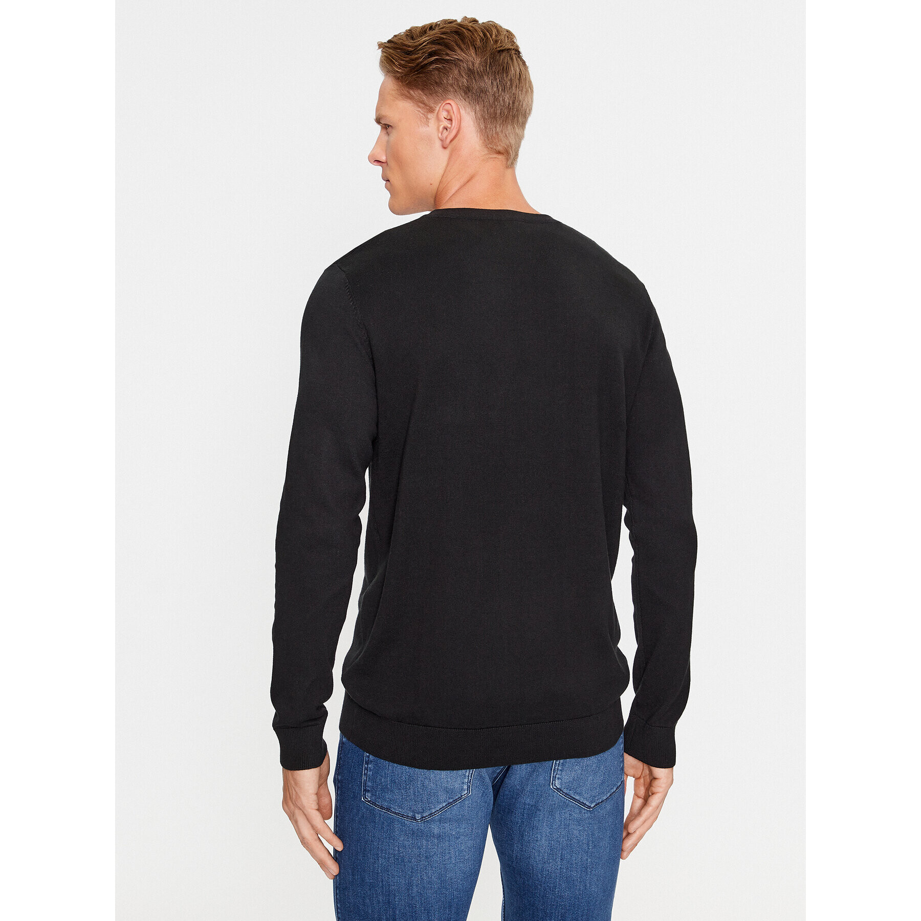 Selected Homme Пуловер 16090147 Черен Regular Fit - Pepit.bg