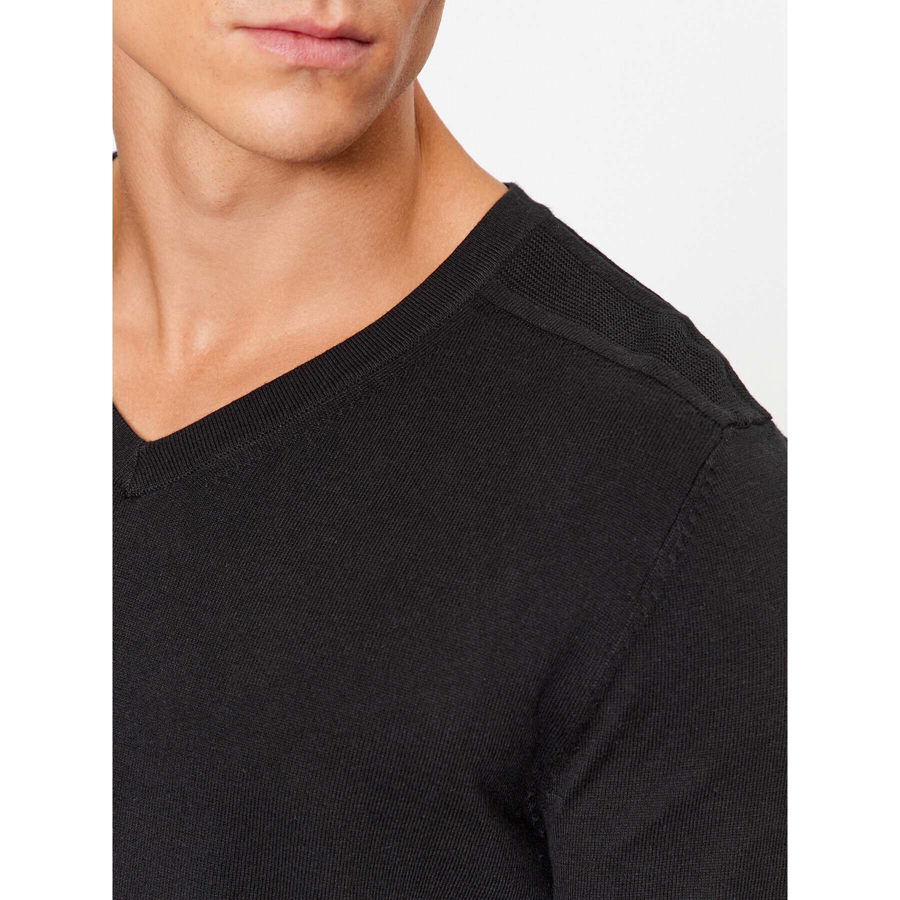 Selected Homme Пуловер 16090147 Черен Regular Fit - Pepit.bg