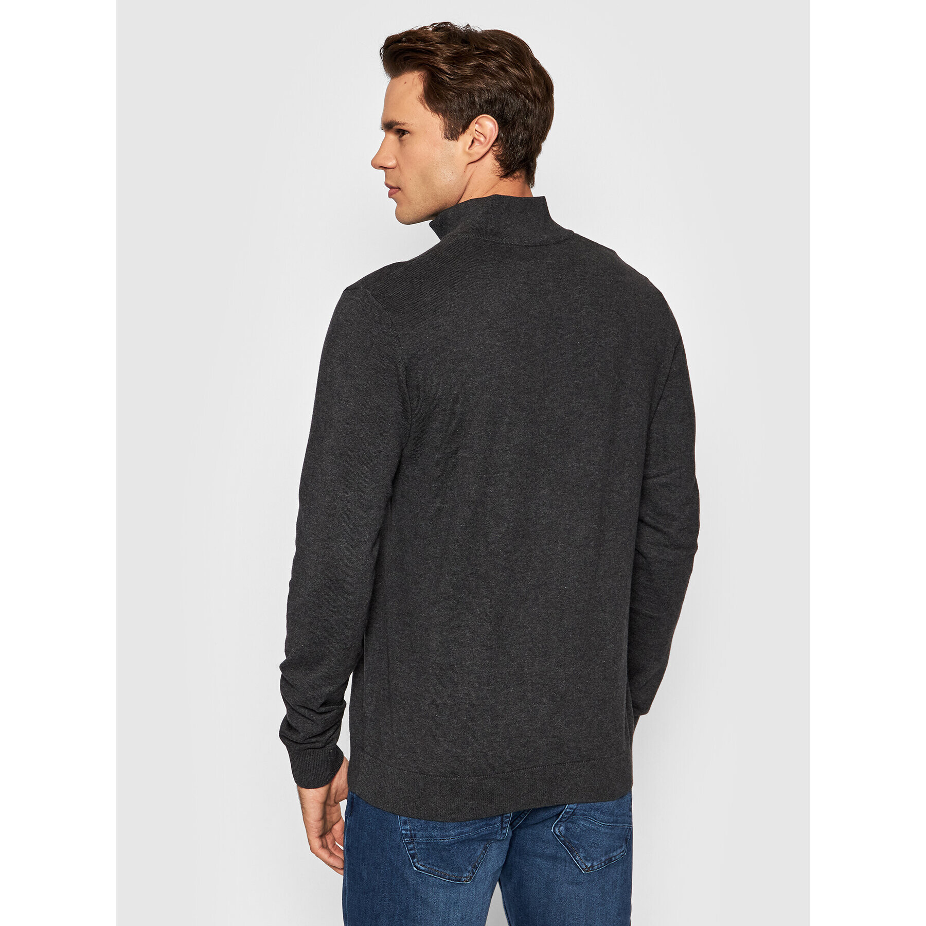 Selected Homme Пуловер Berg 16074687 Сив Regular Fit - Pepit.bg