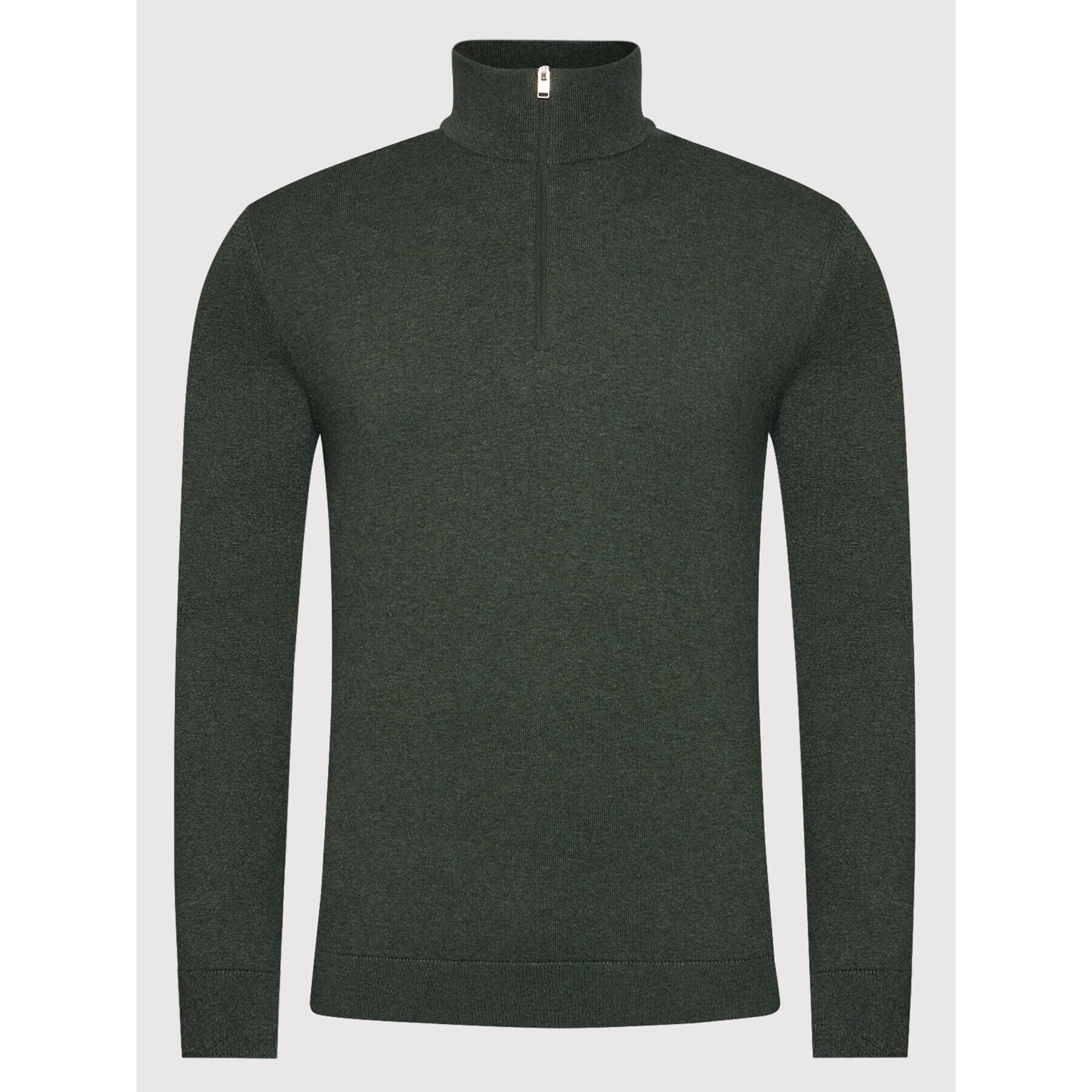 Selected Homme Пуловер Berg 16074687 Зелен Regular Fit - Pepit.bg