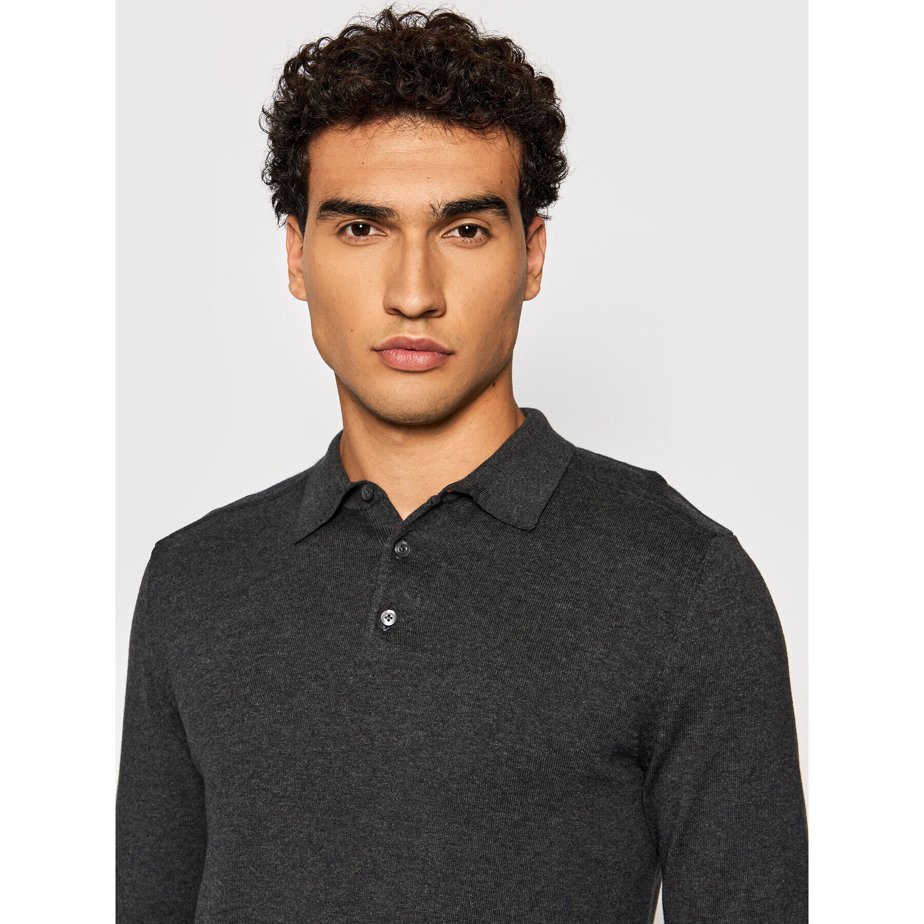 Selected Homme Пуловер Berg 16081320 Сив Regular Fit - Pepit.bg