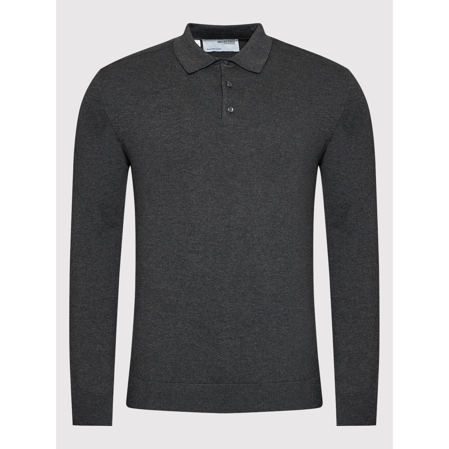 Selected Homme Пуловер Berg 16081320 Сив Regular Fit - Pepit.bg