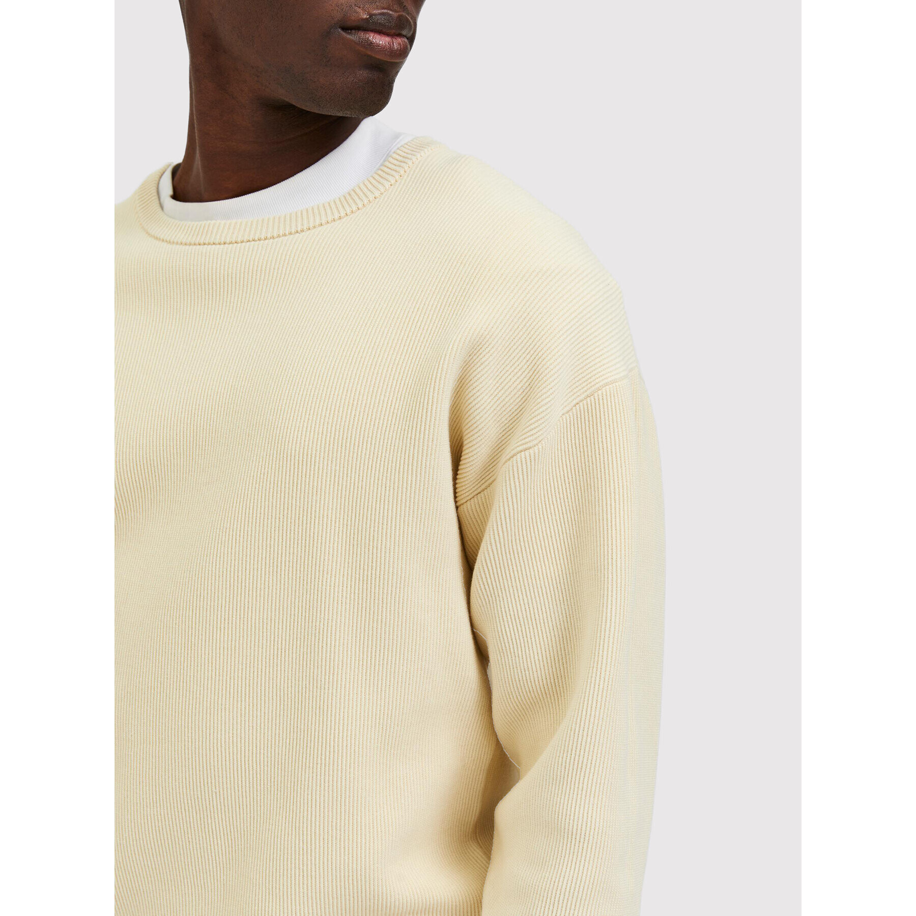 Selected Homme Пуловер Fergo 16085457 Бежов Regular Fit - Pepit.bg