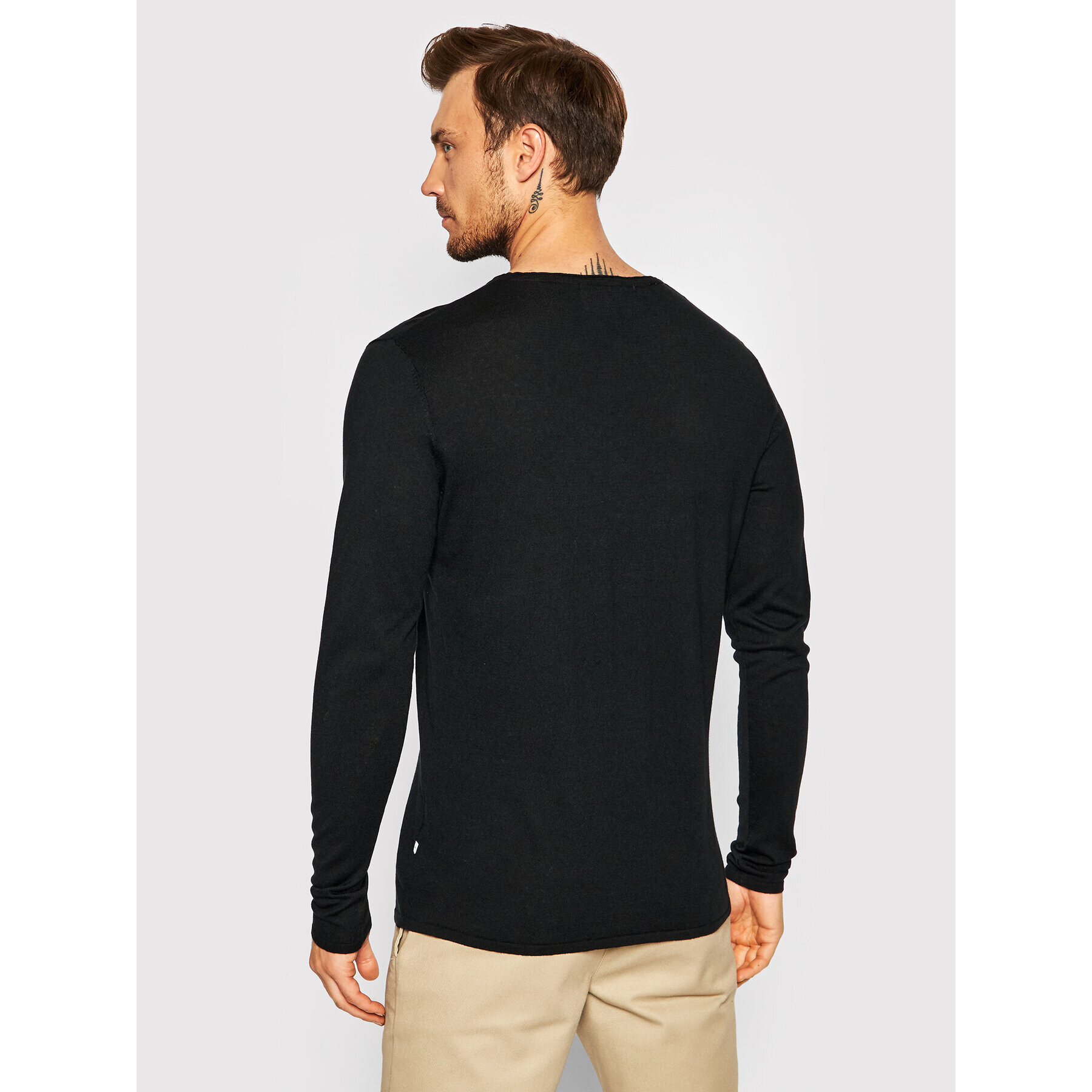 Selected Homme Пуловер Rome 16079774 Черен Regular Fit - Pepit.bg