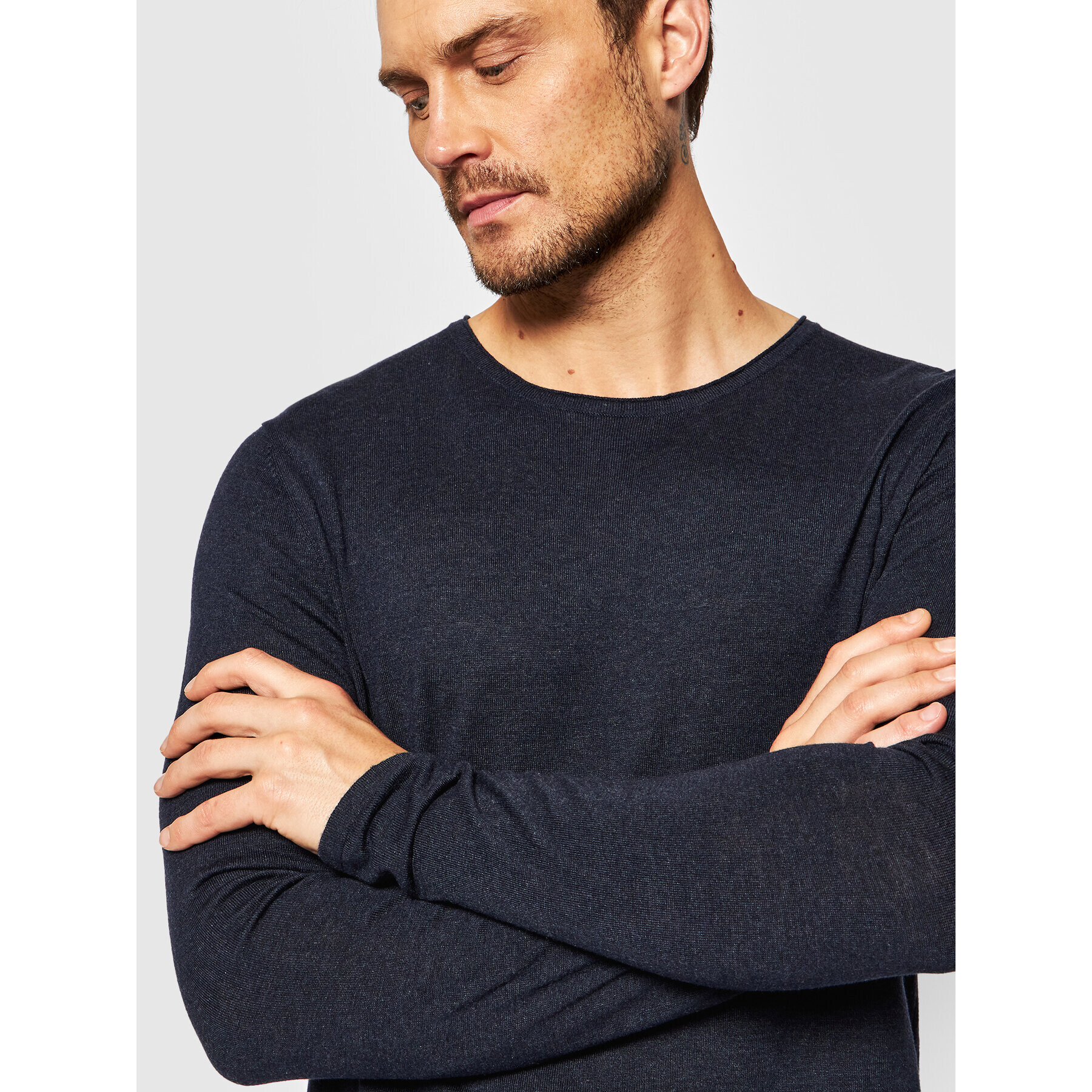 Selected Homme Пуловер Rome 16079774 Тъмносин Regular Fit - Pepit.bg