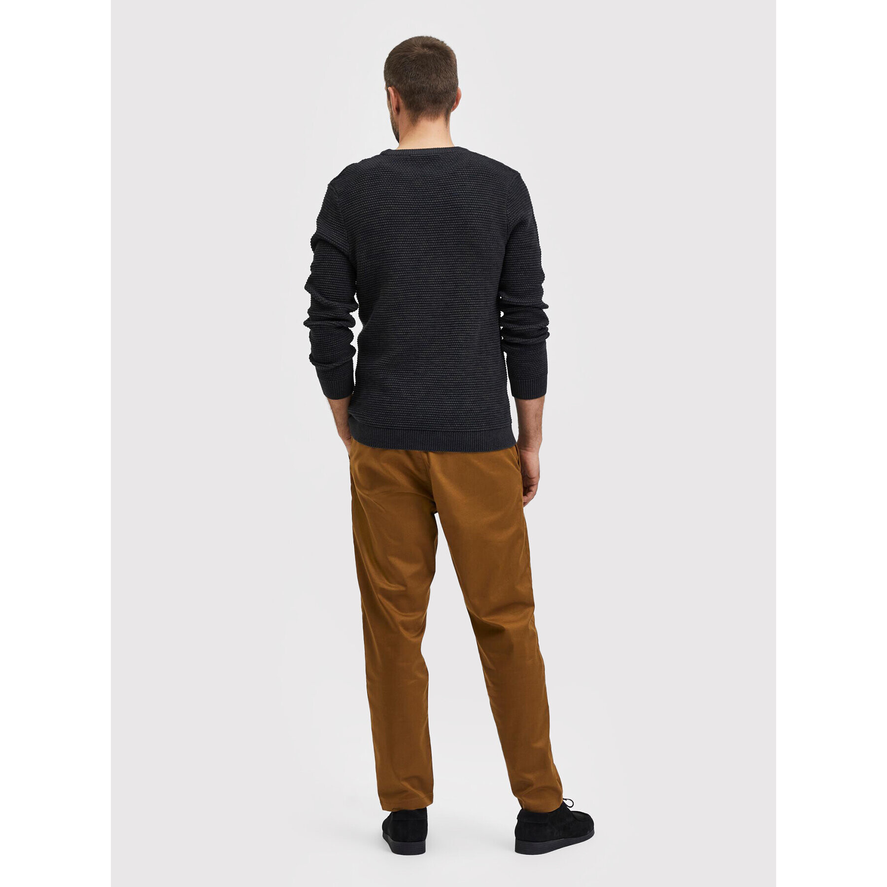 Selected Homme Пуловер Vince 16059390 Сив Regular Fit - Pepit.bg